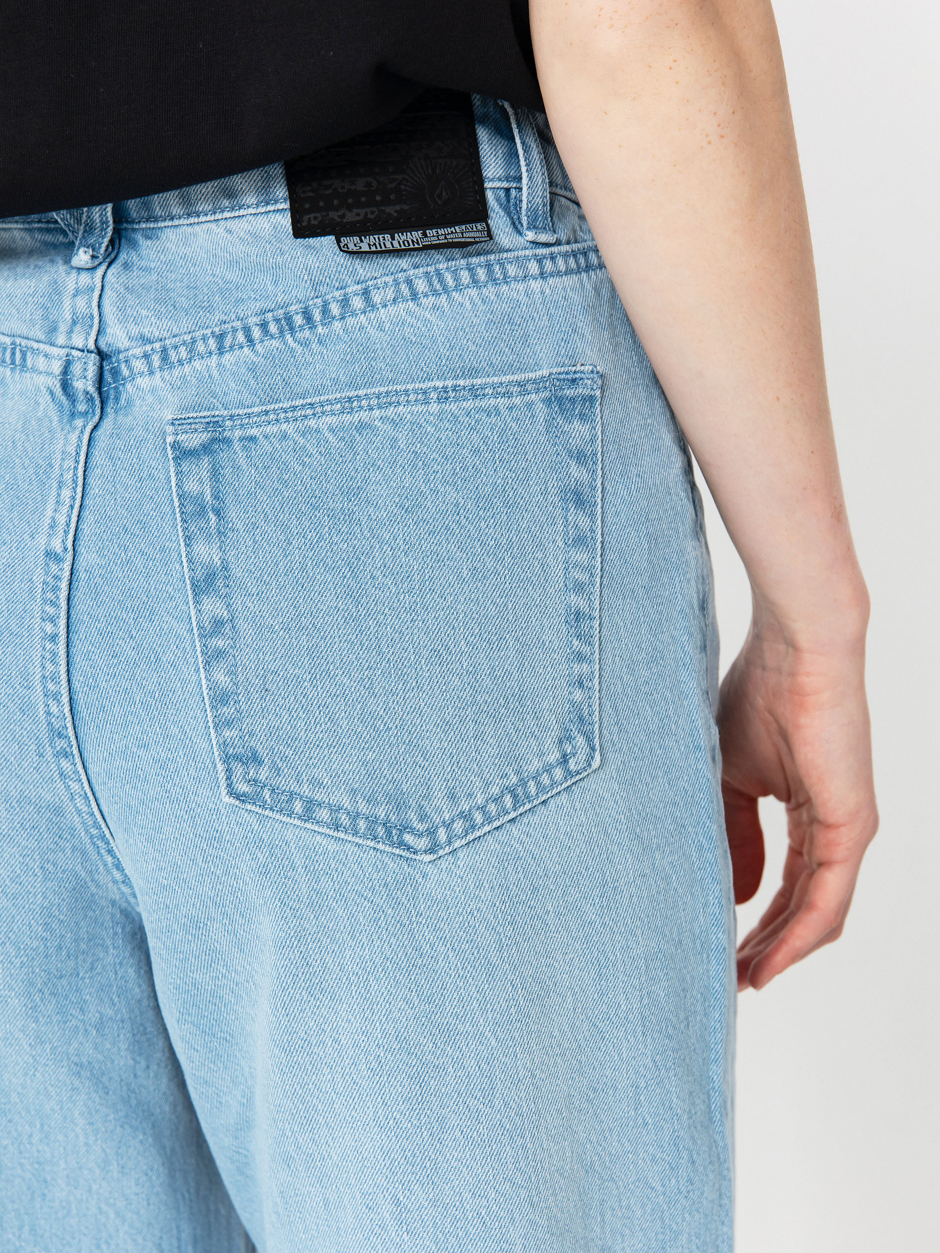 Штани Volcom Stoned Boyfriend Hi rise Wmn (blue bird)