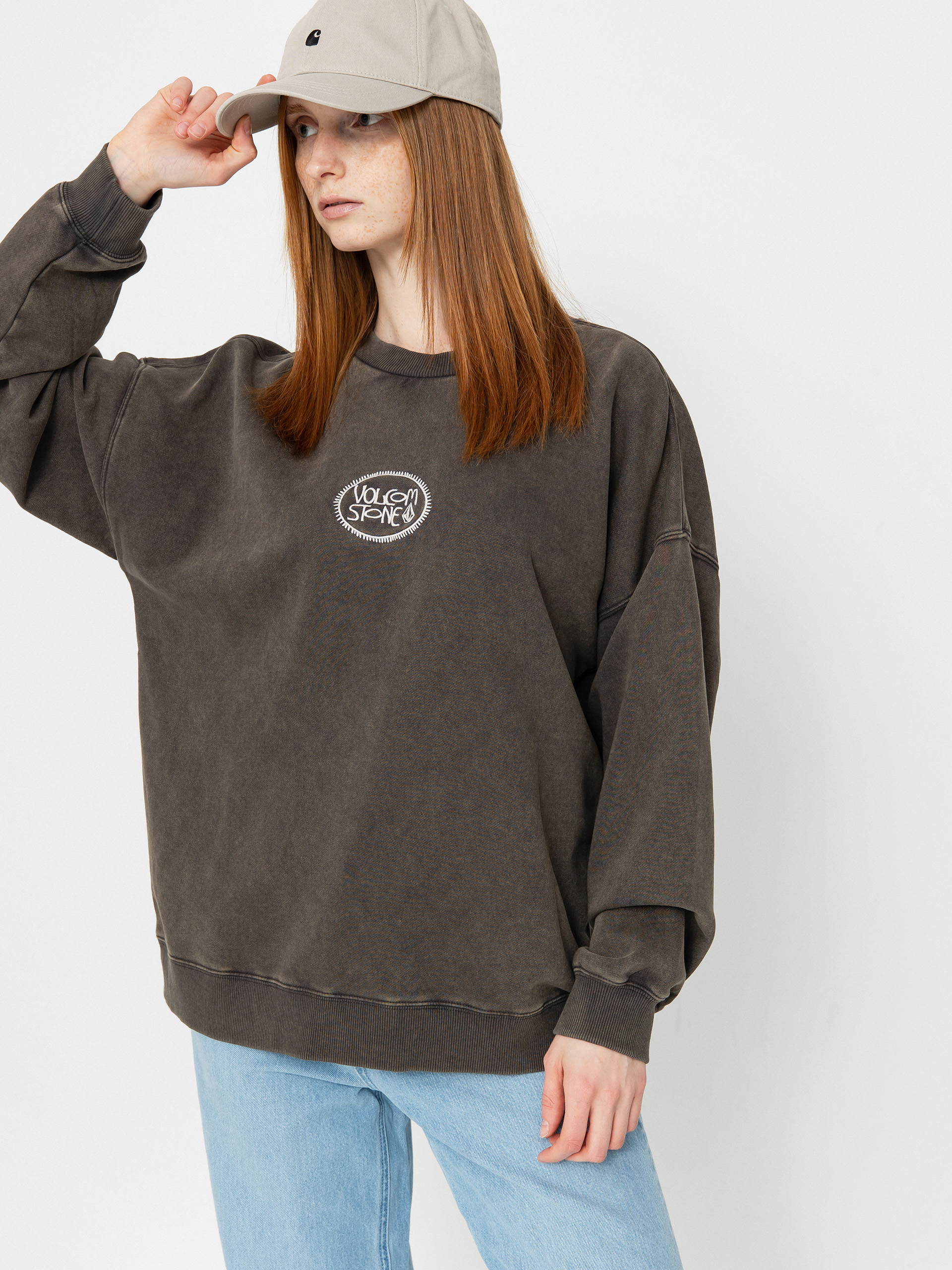 Світшот Volcom Stone Crew Wmn (vintage black)