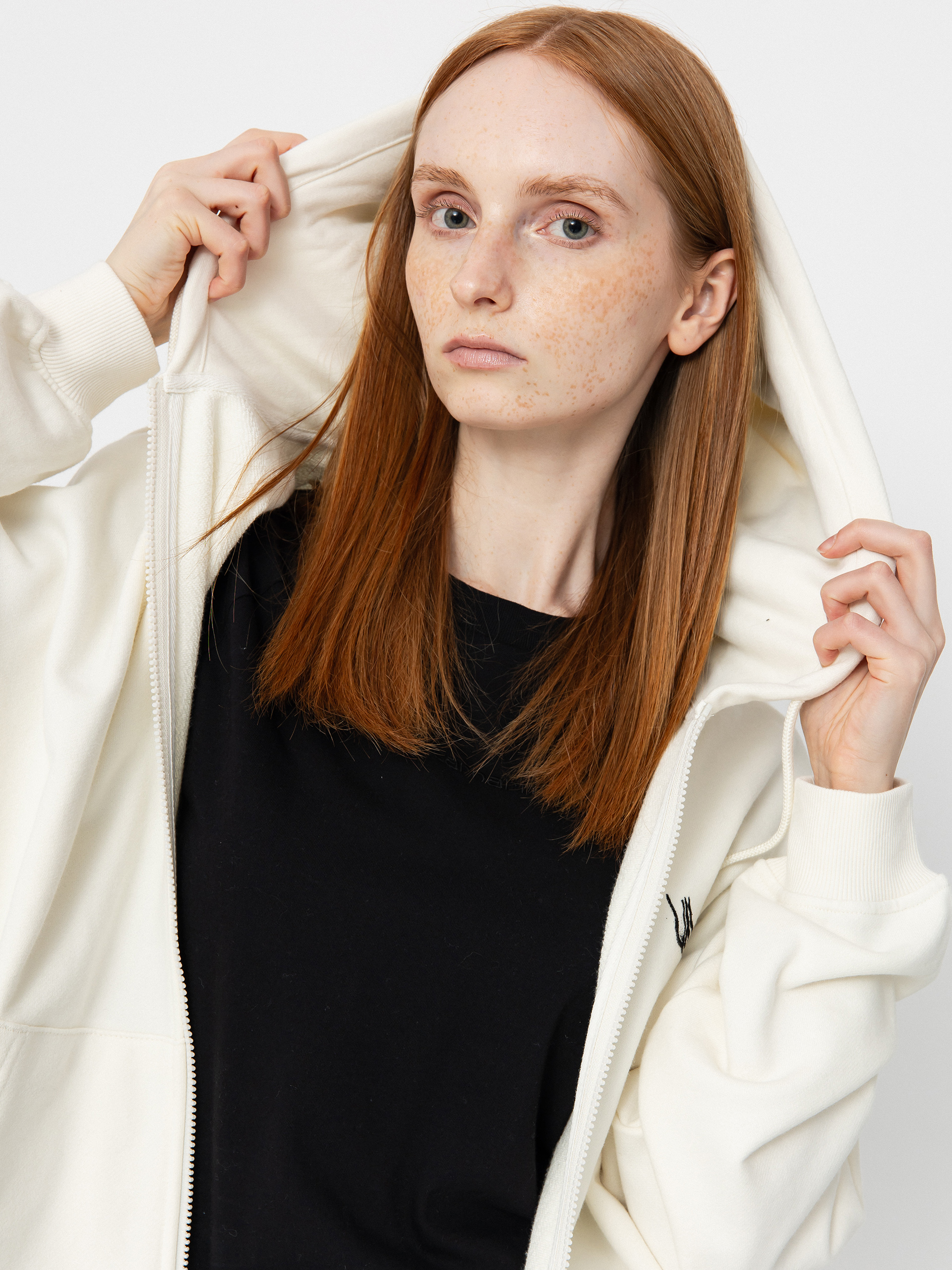 Худі Volcom Fa Alix ZHD Wmn (star white)