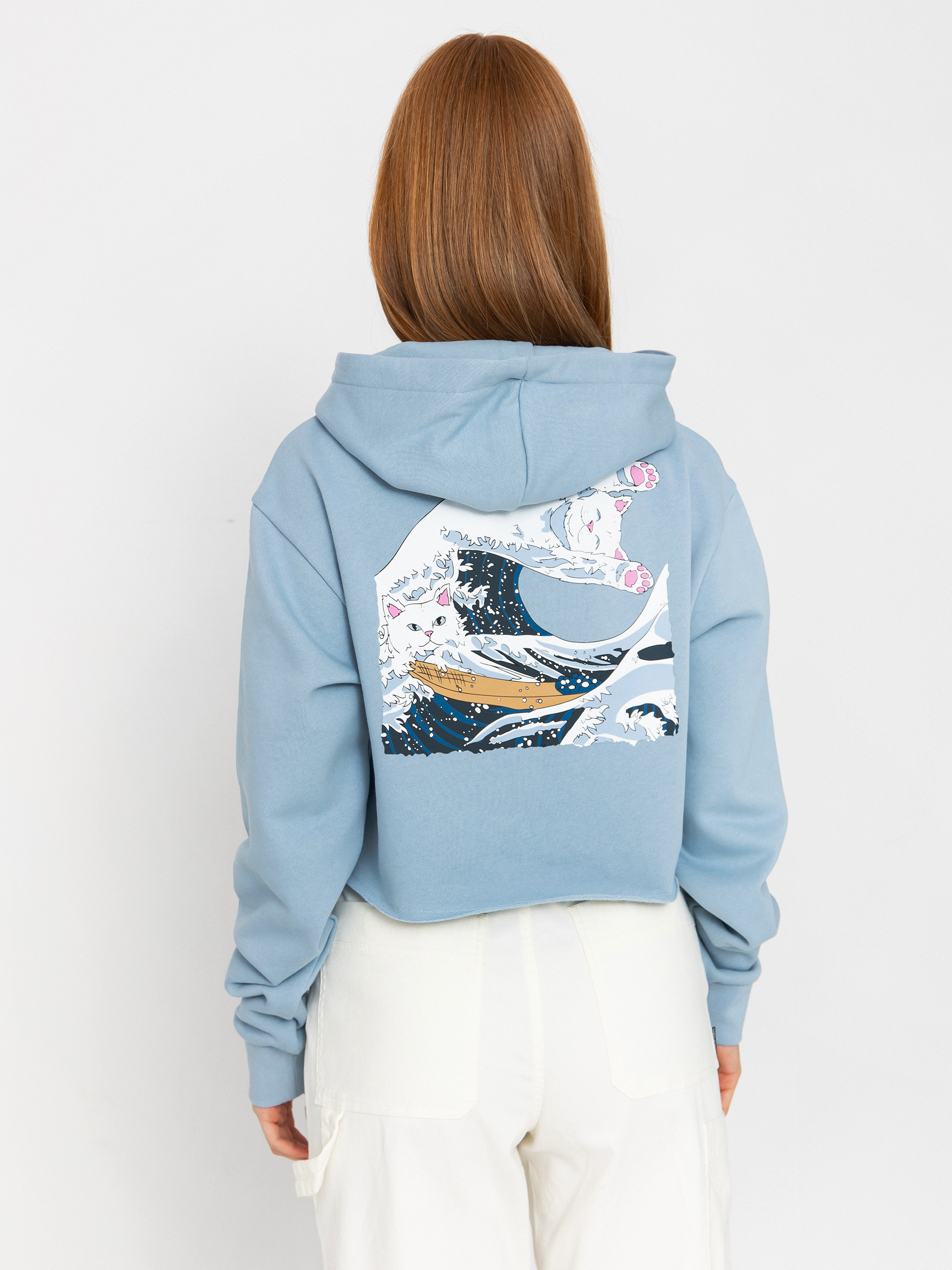 Худі RipNDip Great Wave HD Wmn (powder blue)