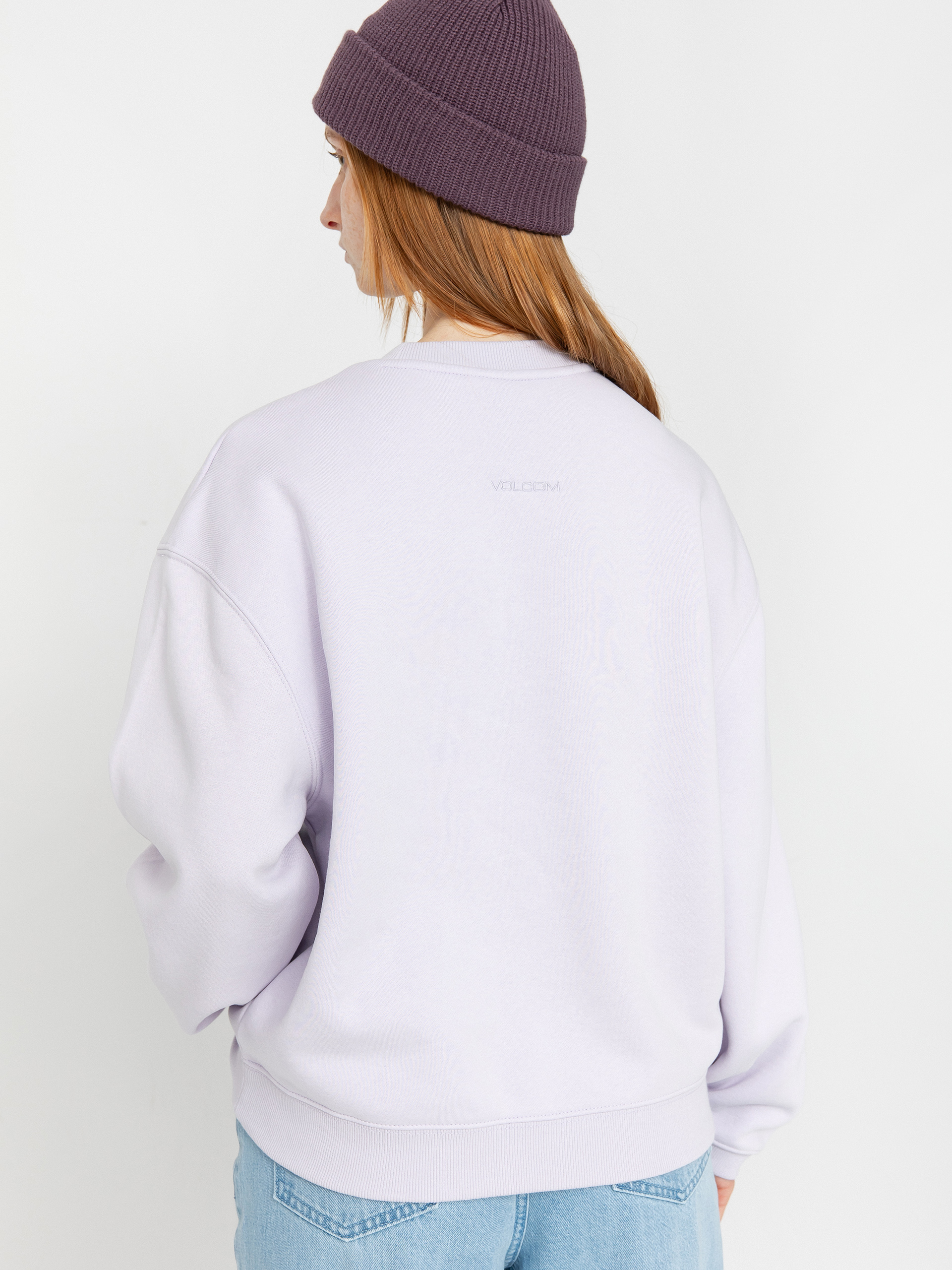 Світшот Volcom Stone Heart Up Crew Wmn (dusty lavender)