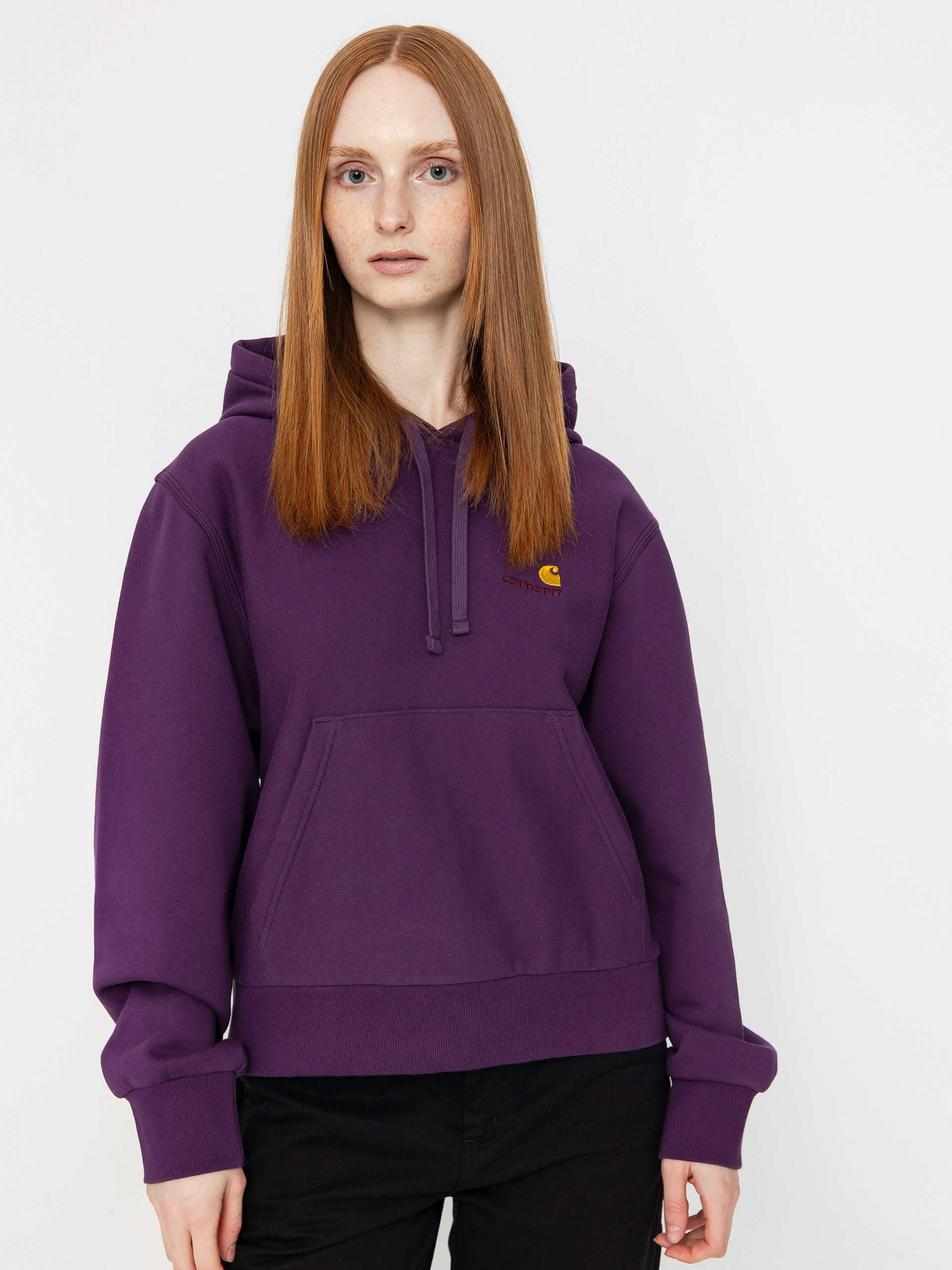 Худі Carhartt WIP American Script HD Wmn (huckleberry)