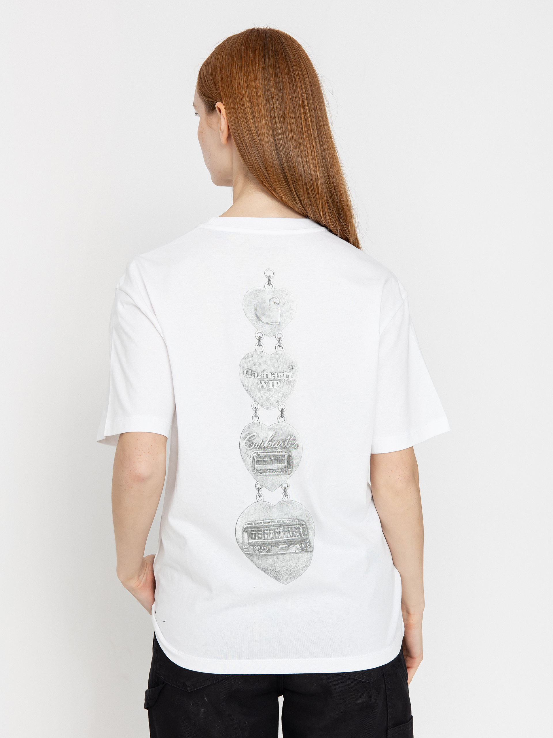 Футболка Carhartt WIP Hartt Chain Wmn (white)