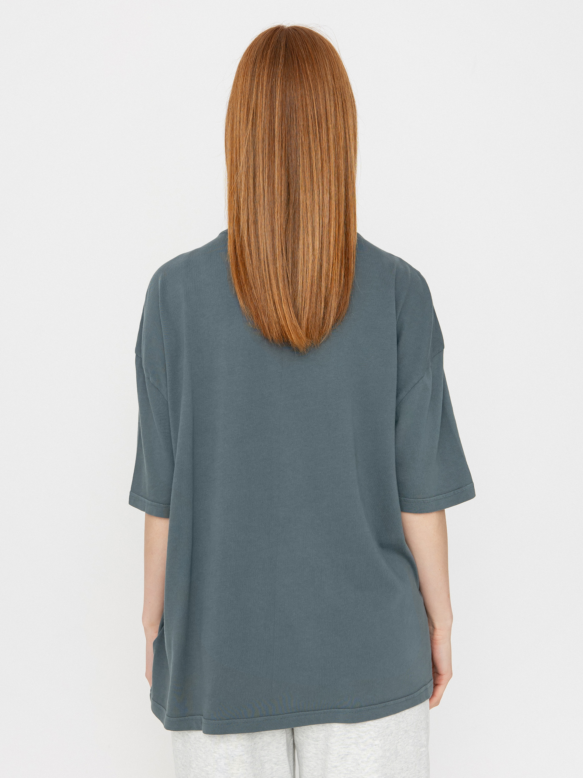 Футболка Brixton Bloom Oversized Boyfriend Wmn (basalt)