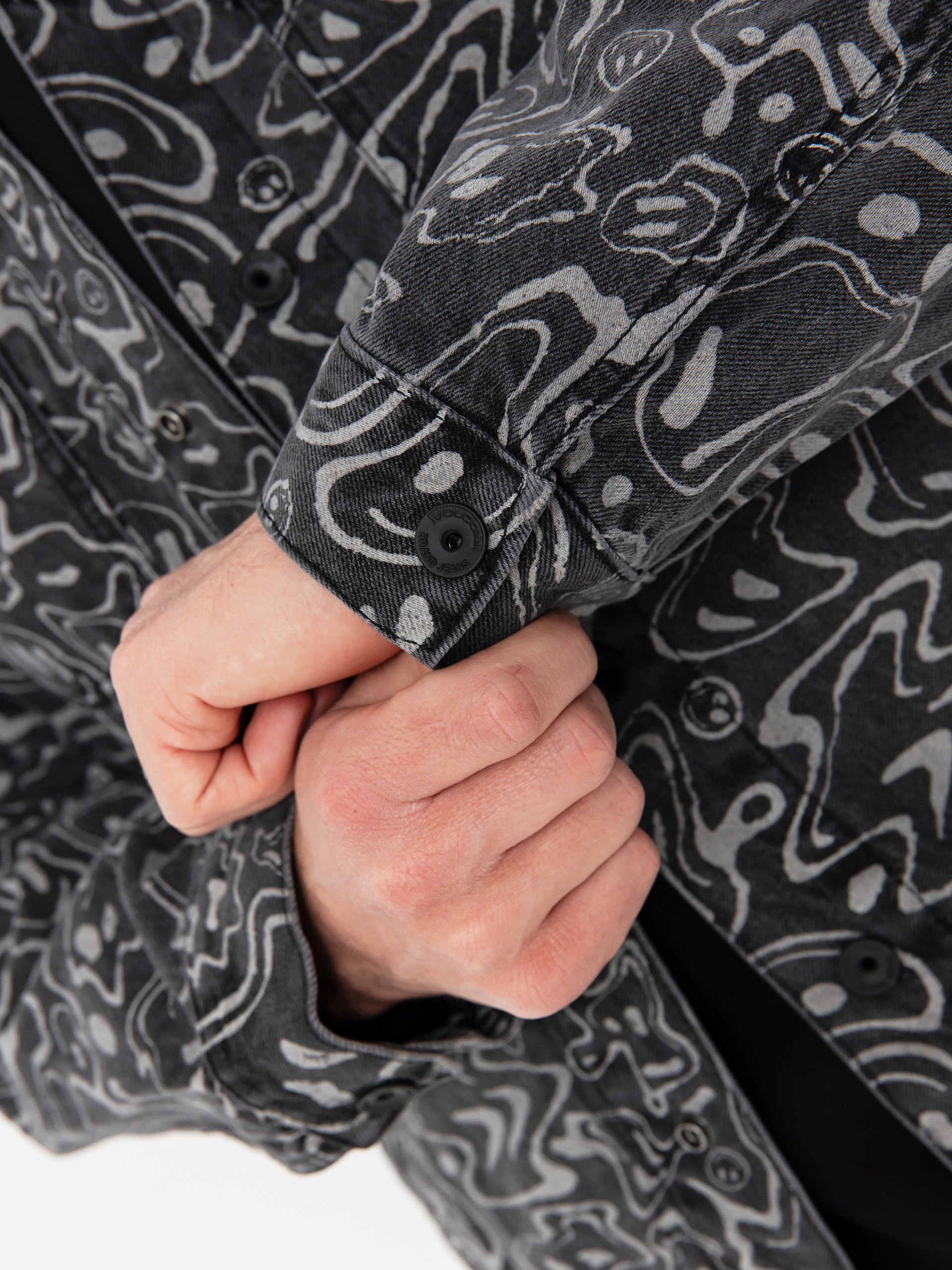 Куртка Volcom Fa F Rygalski (black print)