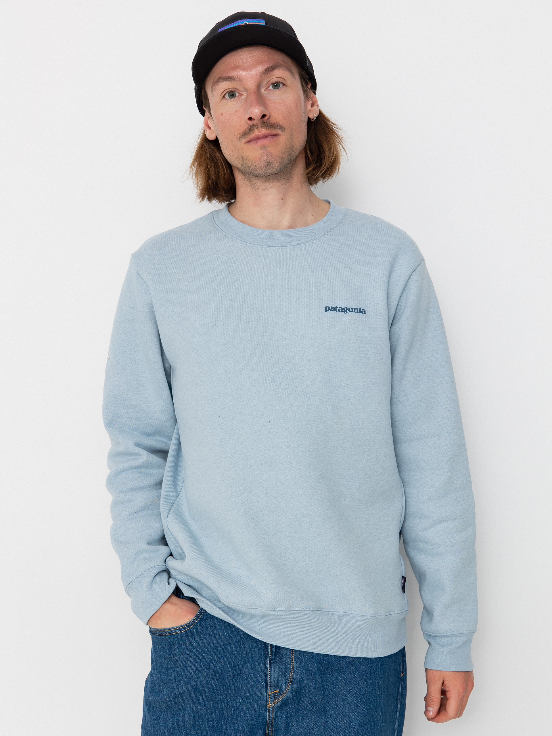 Світшот Patagonia Fitz Roy Icon Uprisal (fleck blue)