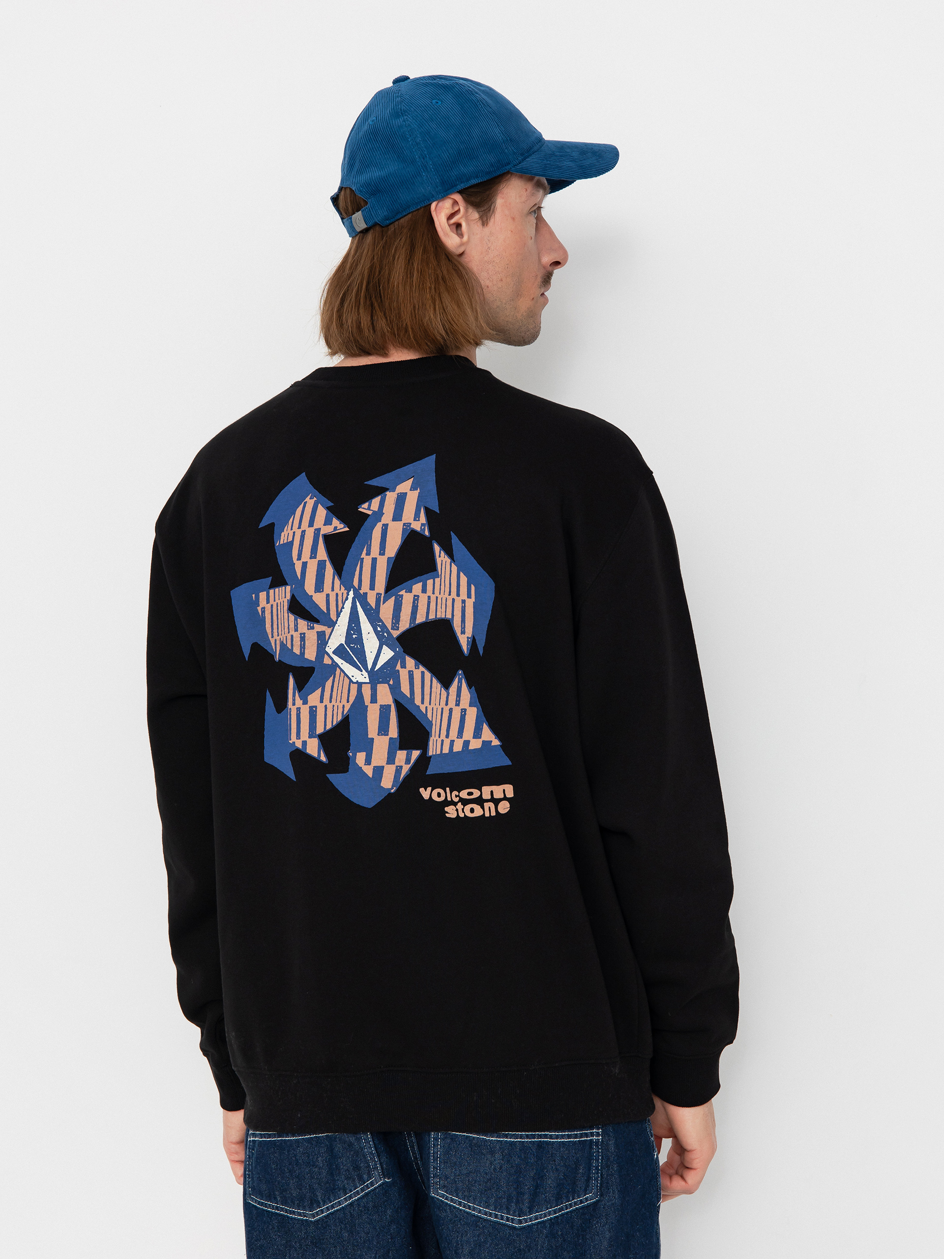 u0421u0432u0456u0442u0448u043eu0442 Volcom Watanite Crew (black)