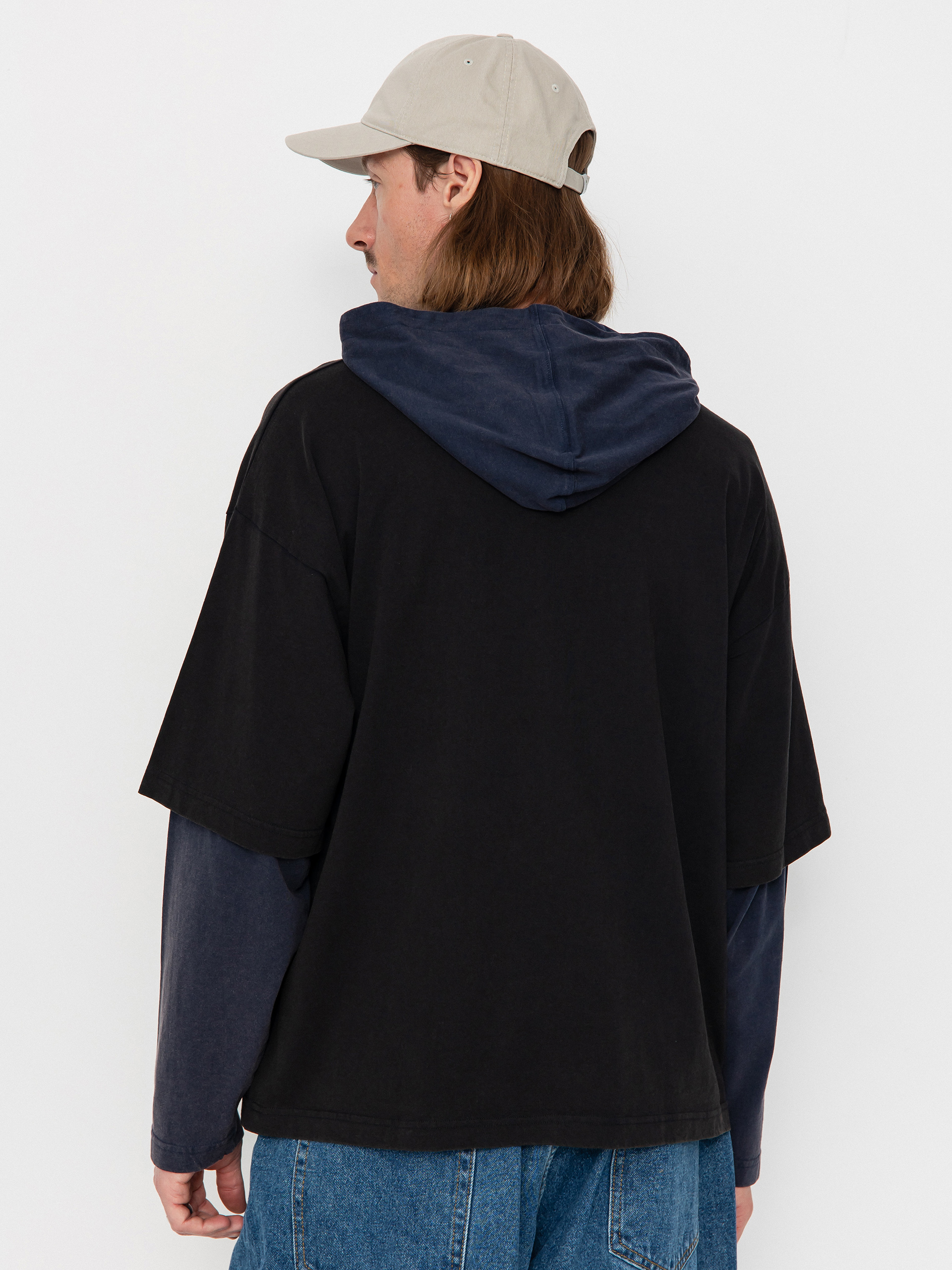 Худі Wasted Paris Legacy Age HD (faded black/faded night blue)