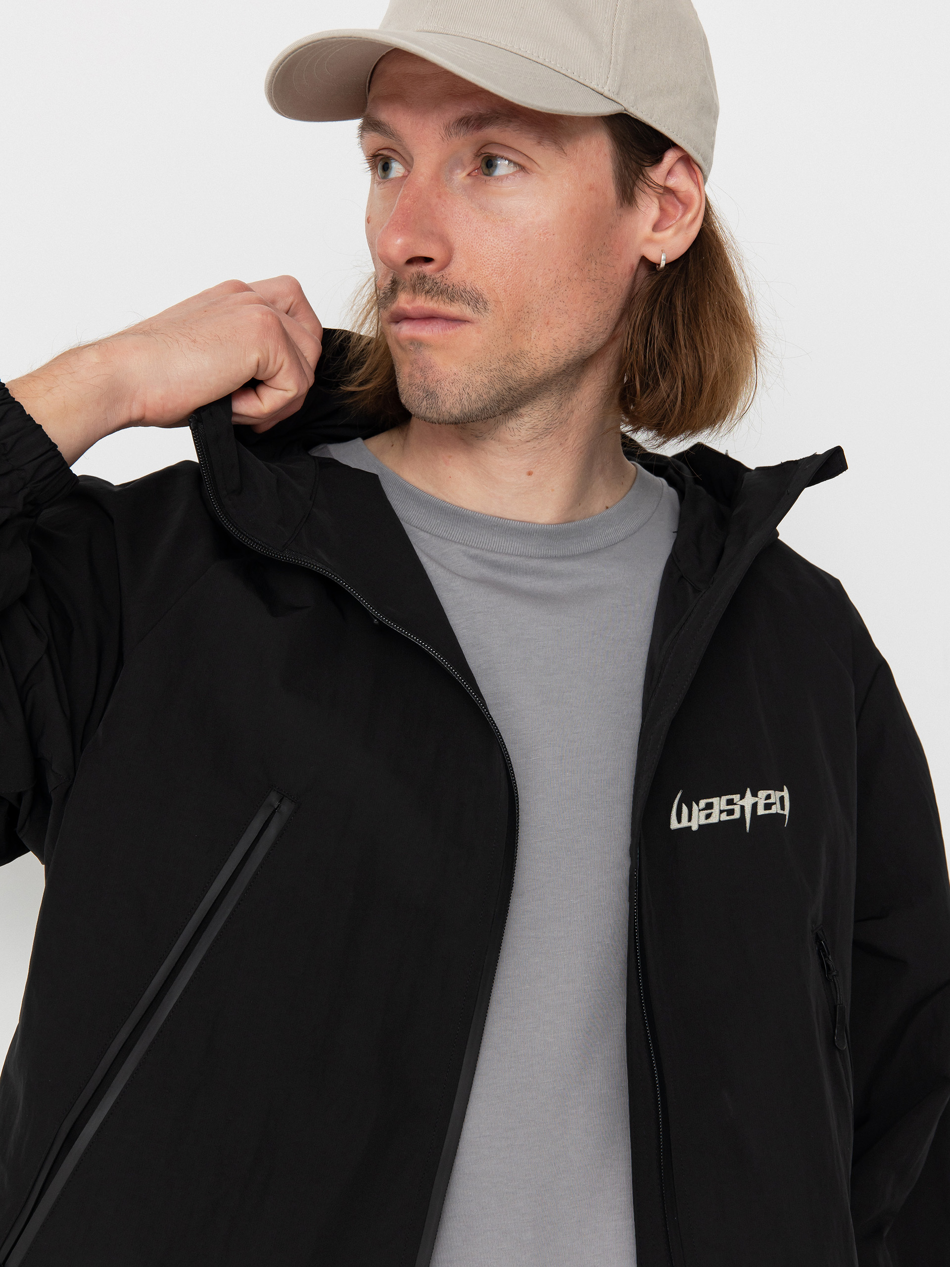 Куртка Wasted Paris Blade Windbreaker (black)