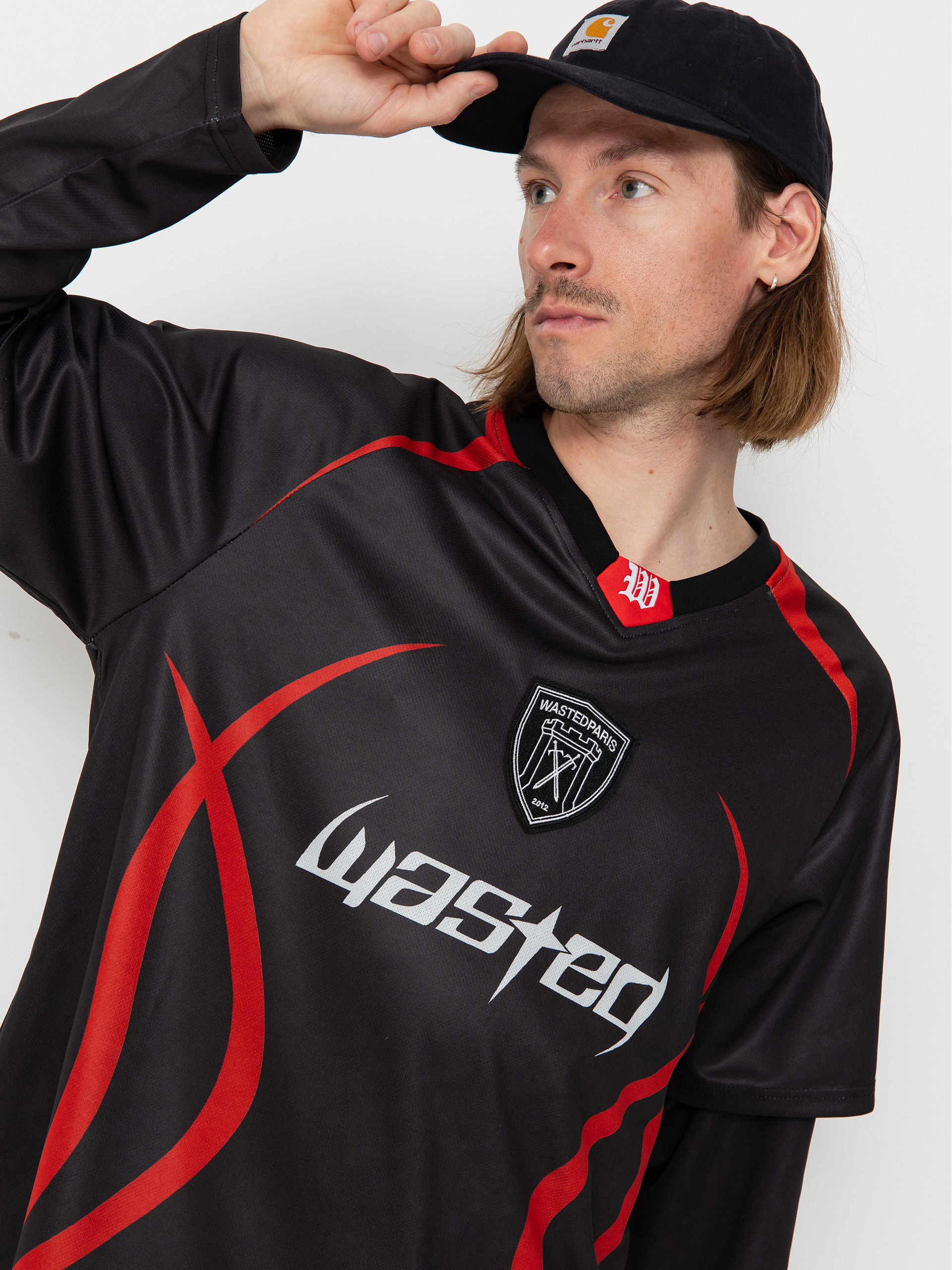 Лонгслів Wasted Paris Blade Football Jersey Age (black)