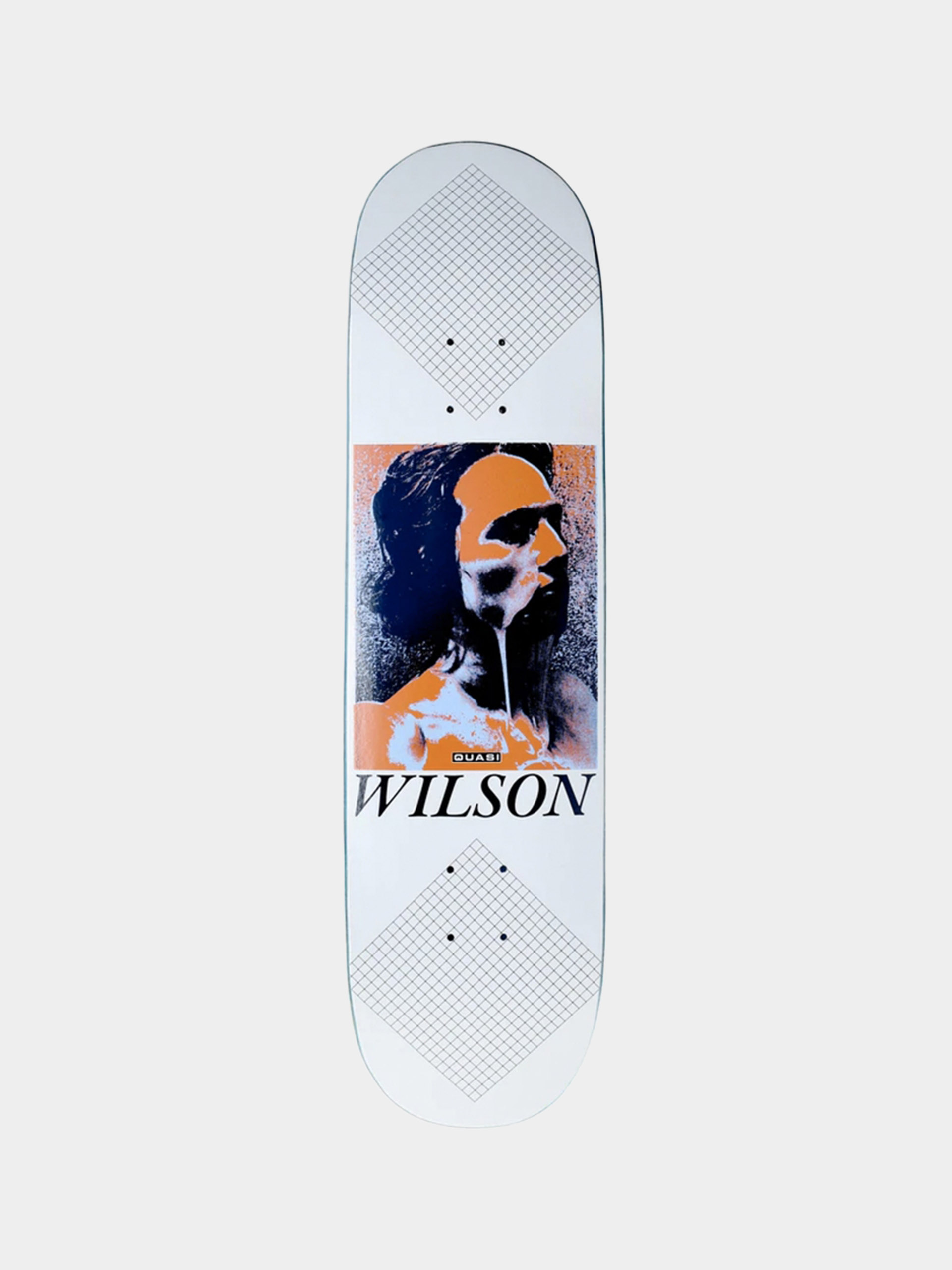 Декa Quasi Skateboards Wilson Skincare (white)