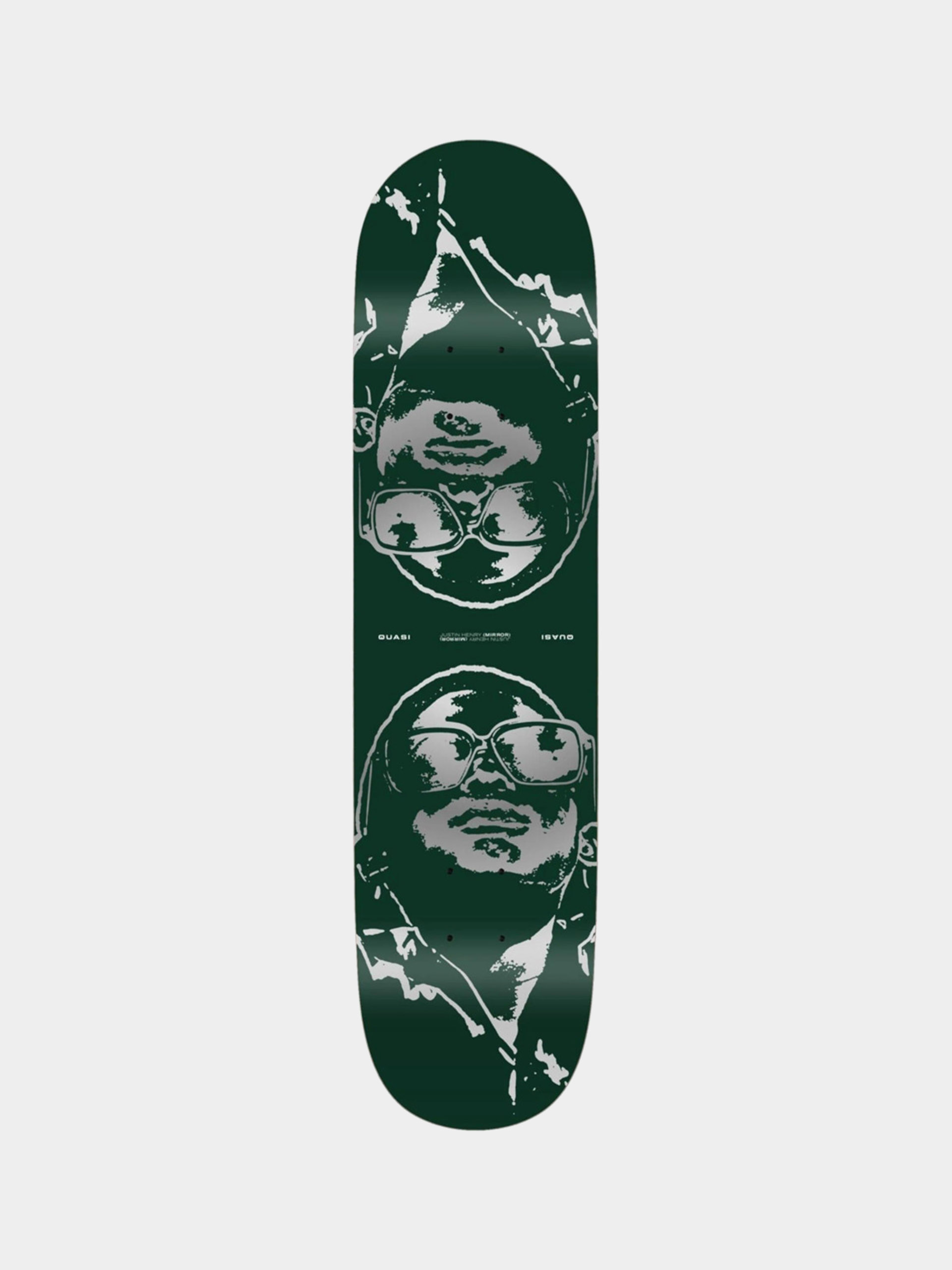 Декa Quasi Skateboards Henry Mirror (dark green)