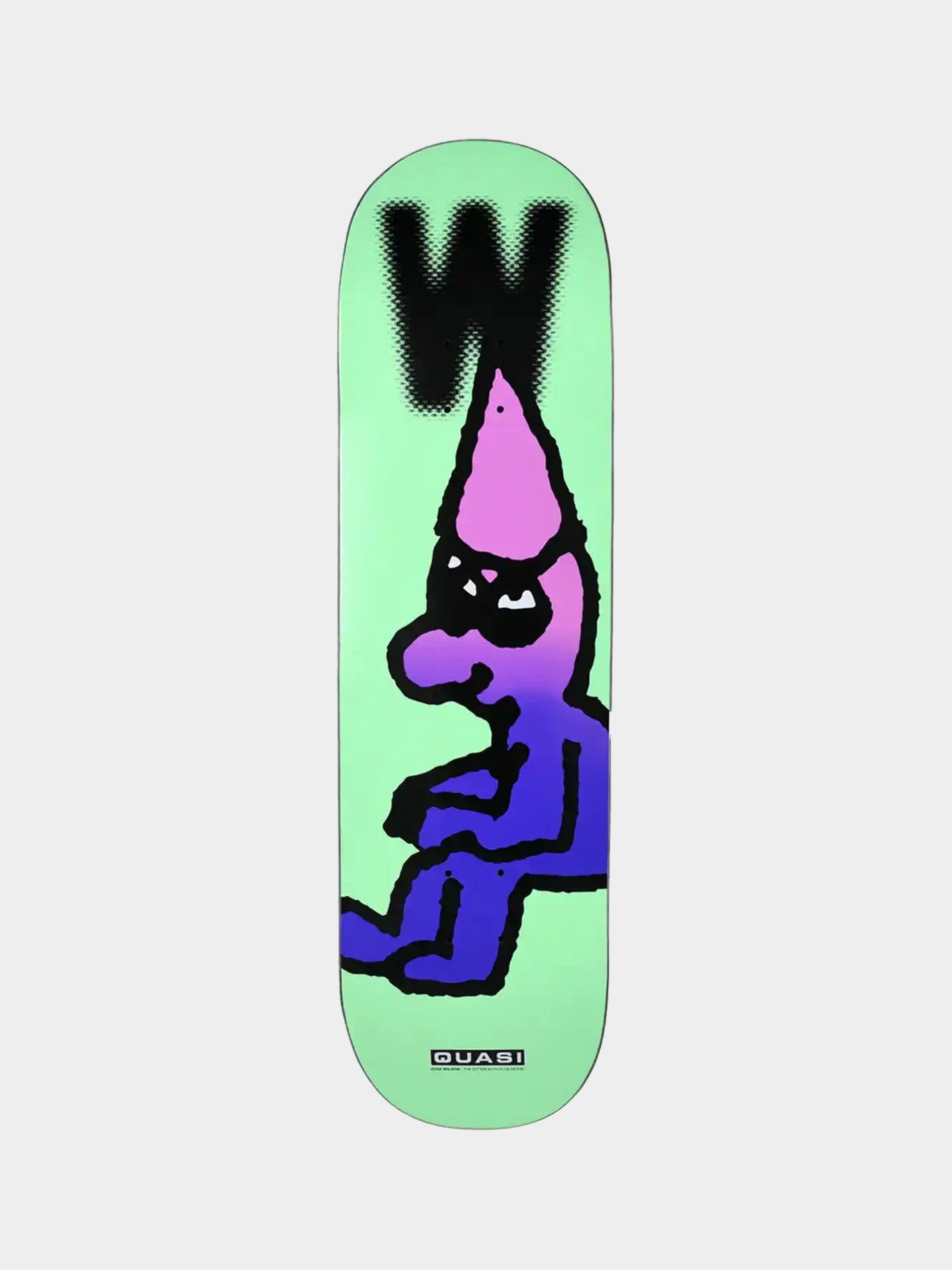 Декa Quasi Skateboards Wilson The Sitter (mint)
