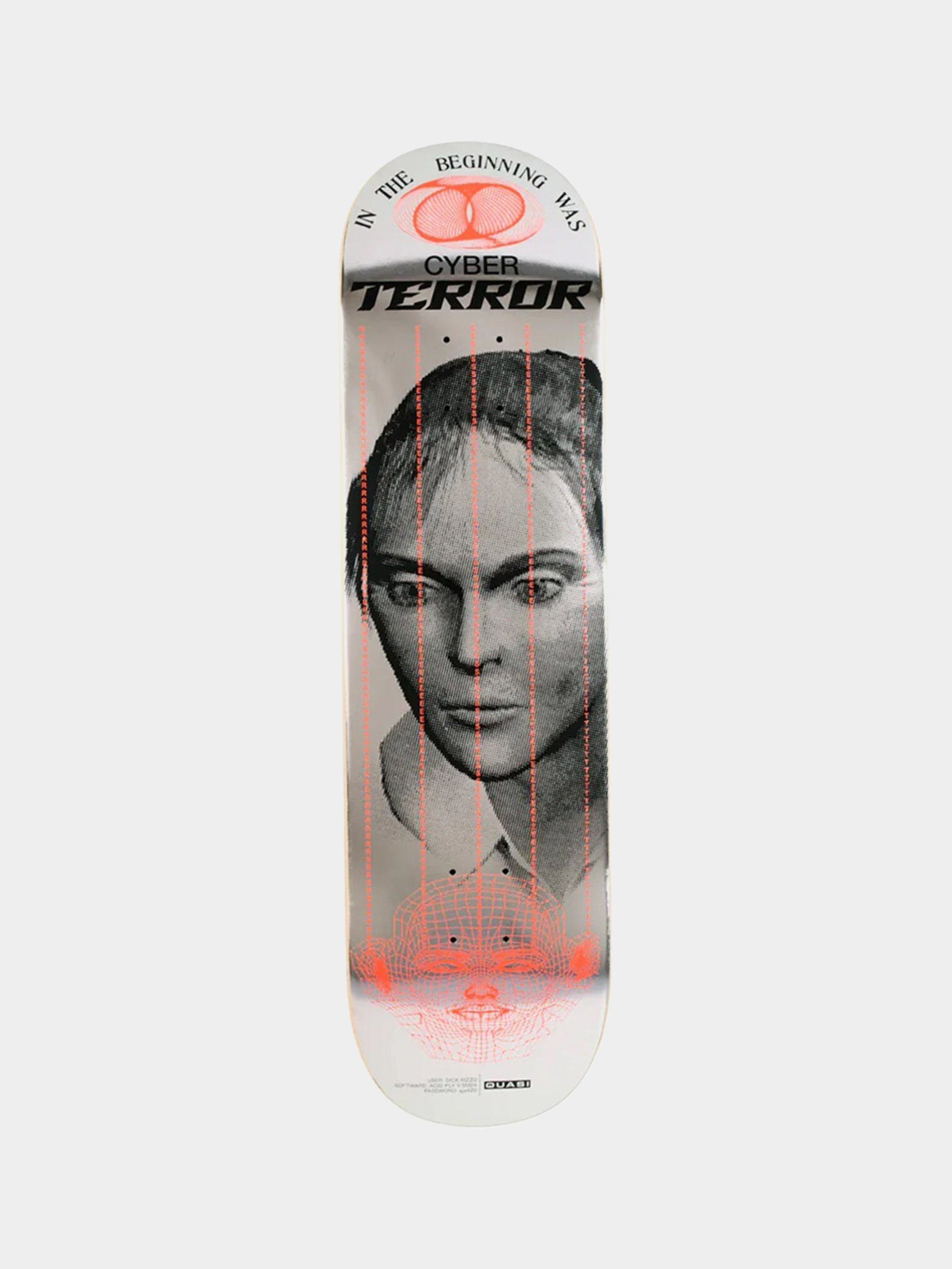 Декa Quasi Skateboards Rizzo Reset (silver)