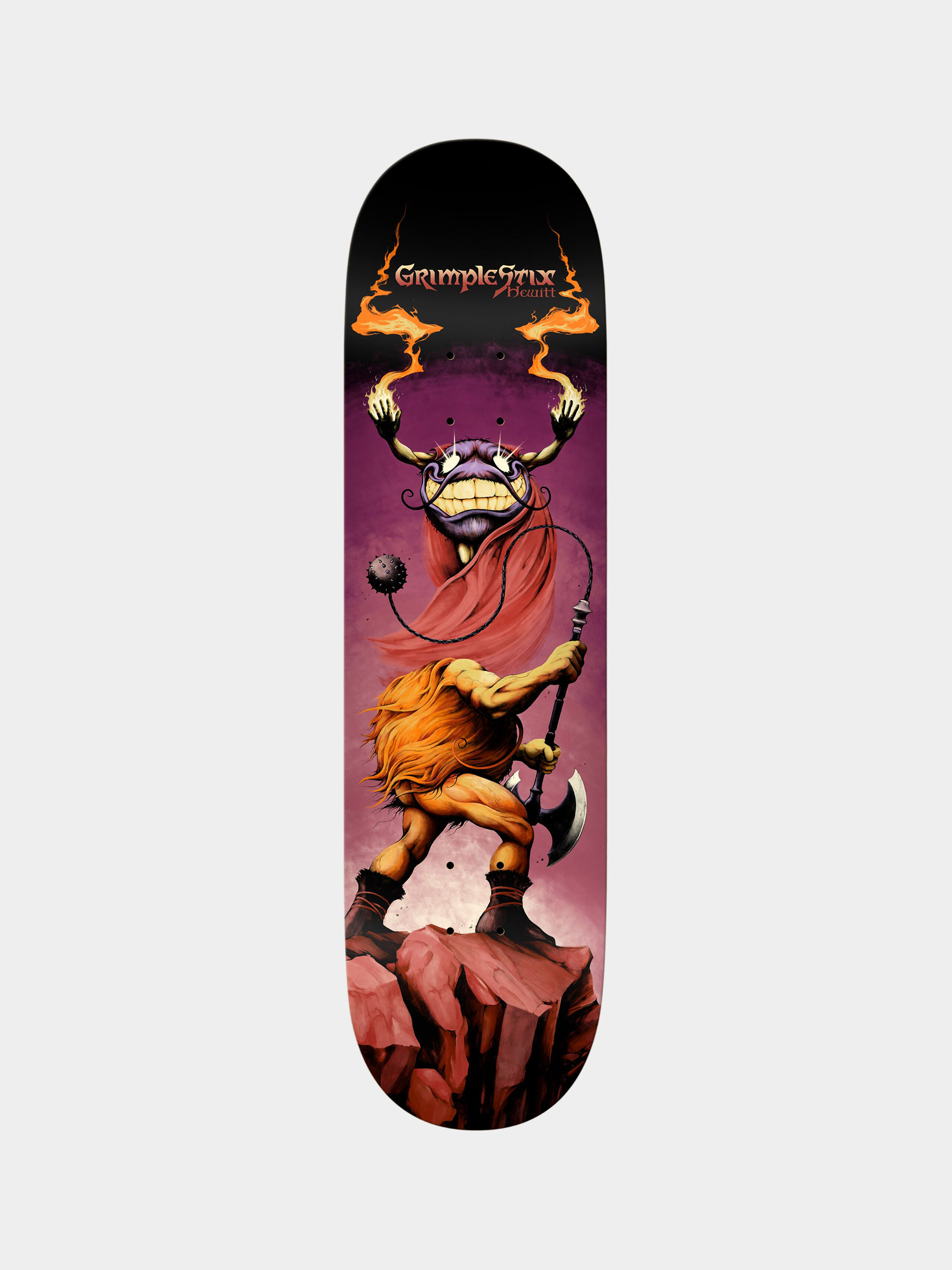 Декa Antihero Hewitt Grimple Barb (black/purple)