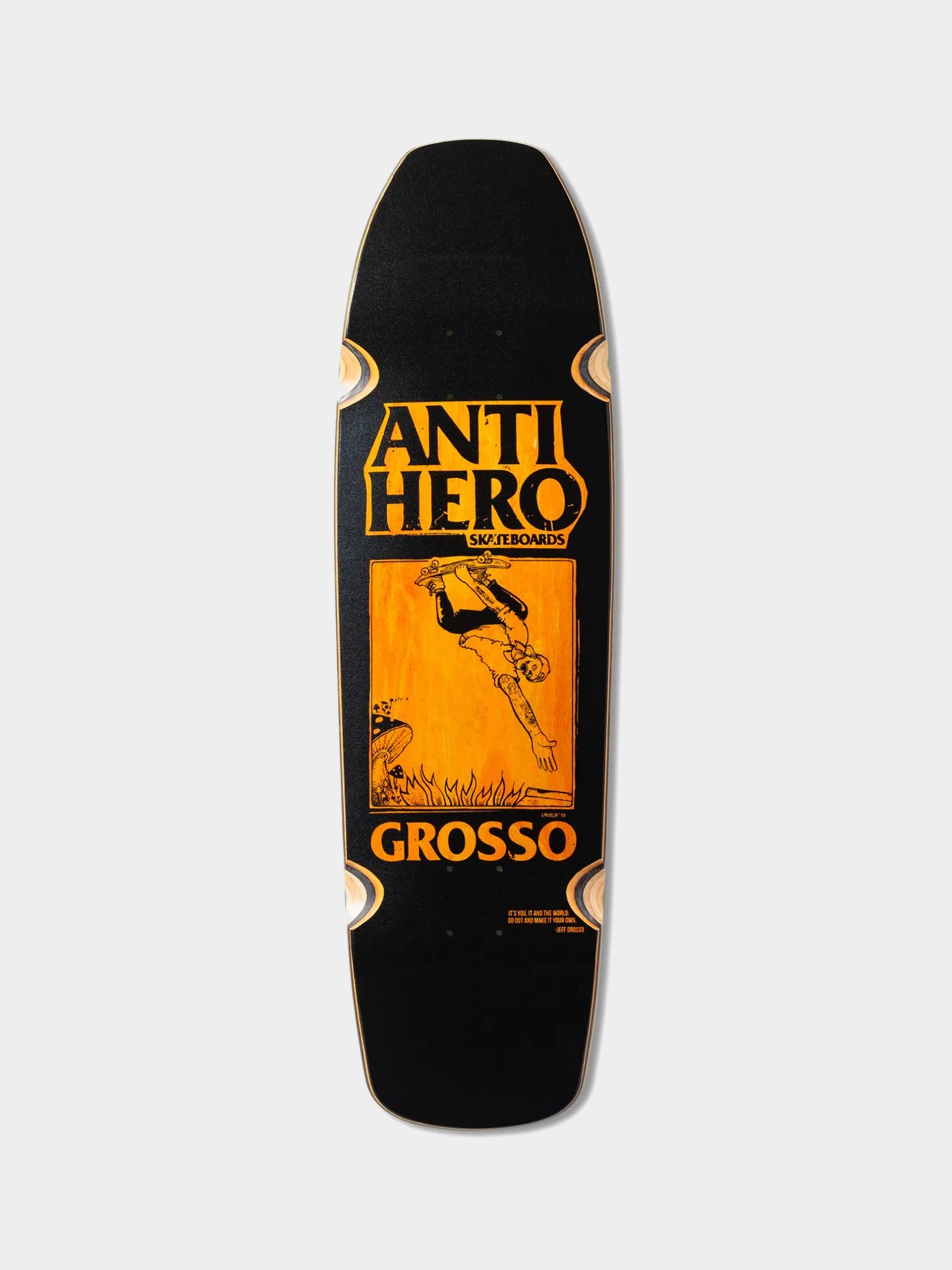 Декa Antihero SSD25 Gross Blk WW (black/orange)