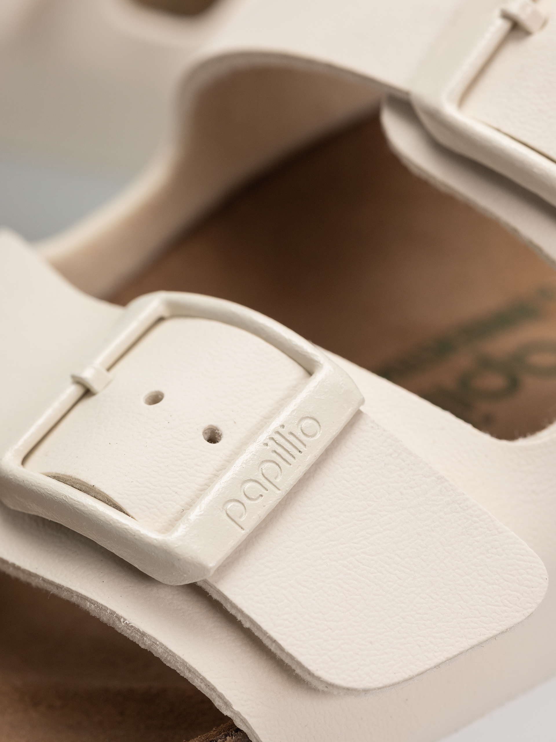 Шльопанці Birkenstock Arizona Flex Platform Vegan Narrow Wmn (eggshell)