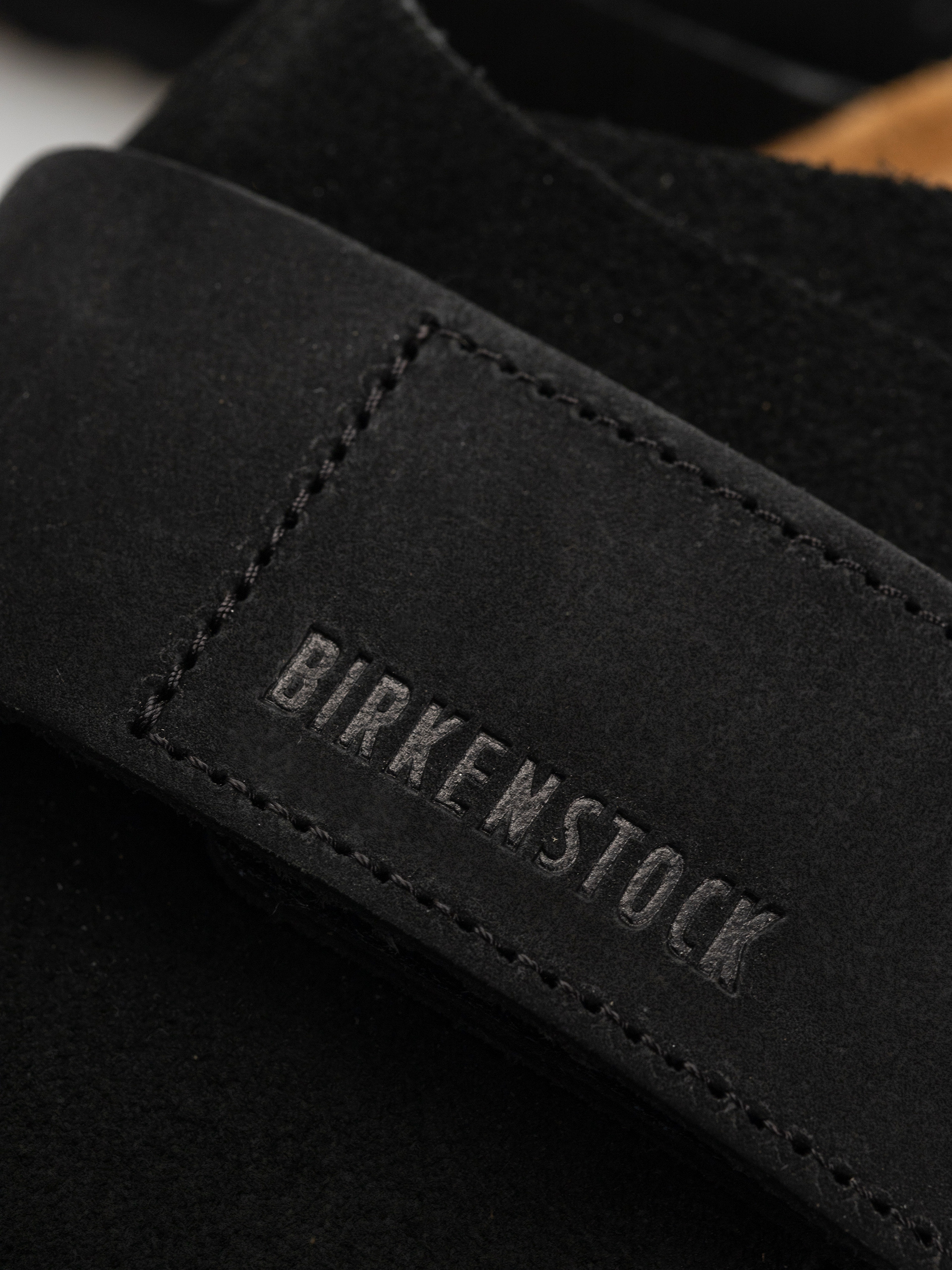 Шльопанці Birkenstock Kyoto Nubuck Suede Leather Regular (black)