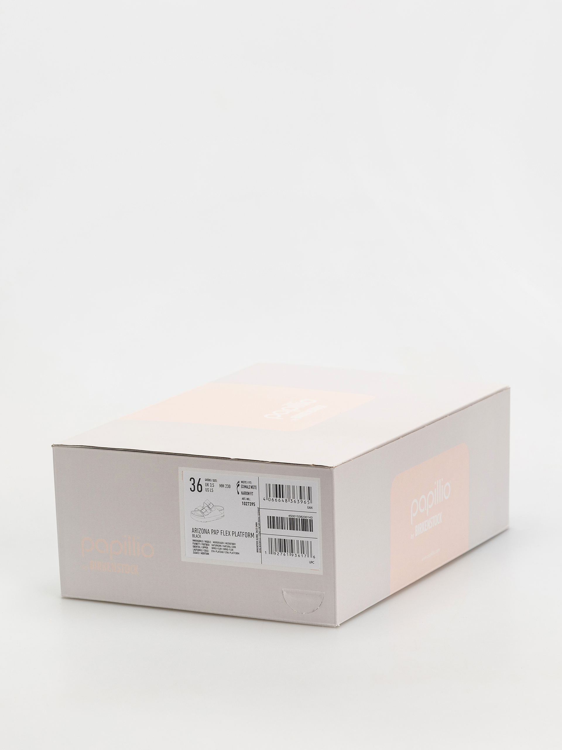 Шльопанці Birkenstock Arizona Flex Platform Vegan Narrow Wmn (black)