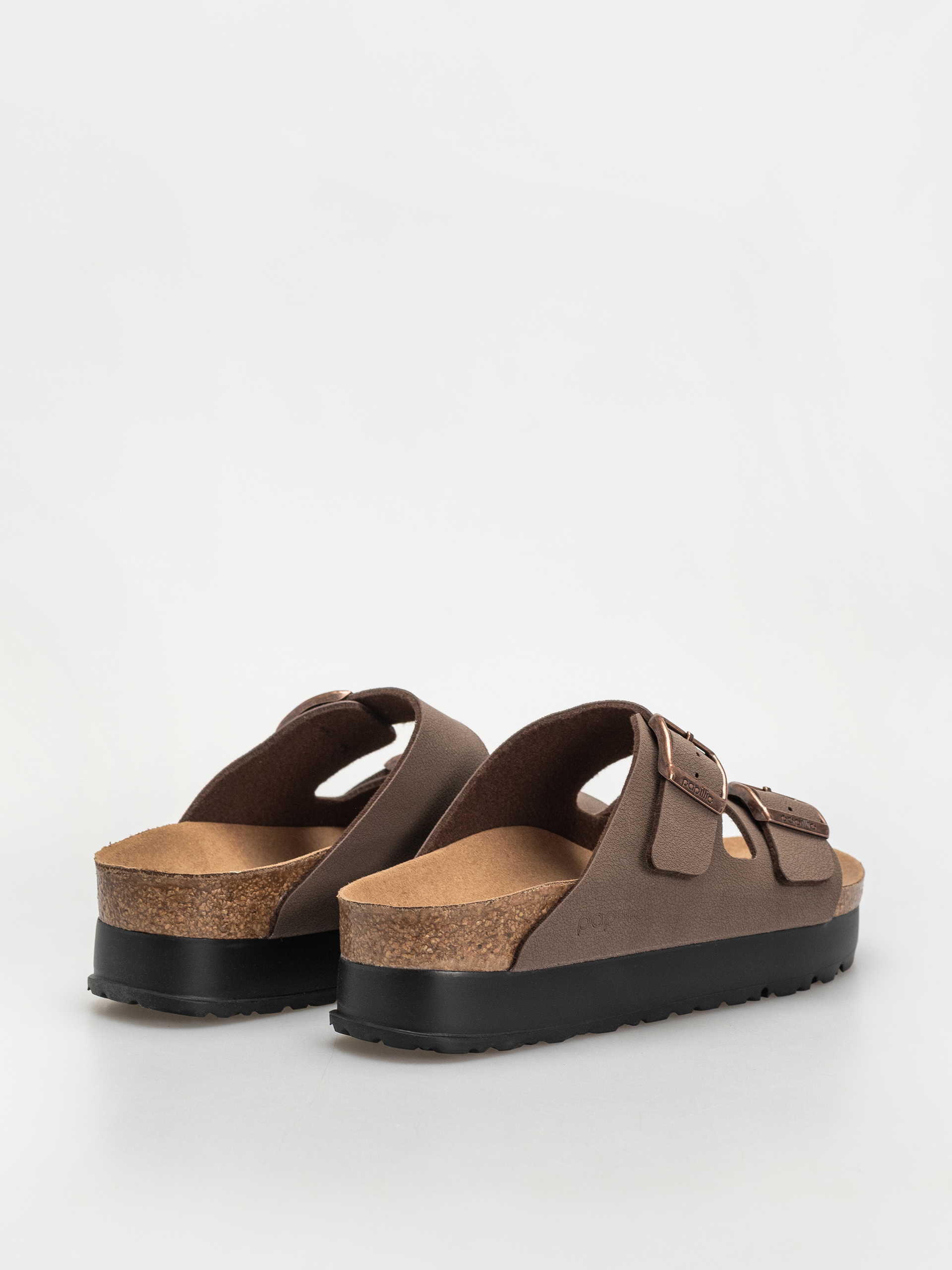 Шльопанці Birkenstock Arizona Flex Platform Vegan Narrow Wmn (mocca)