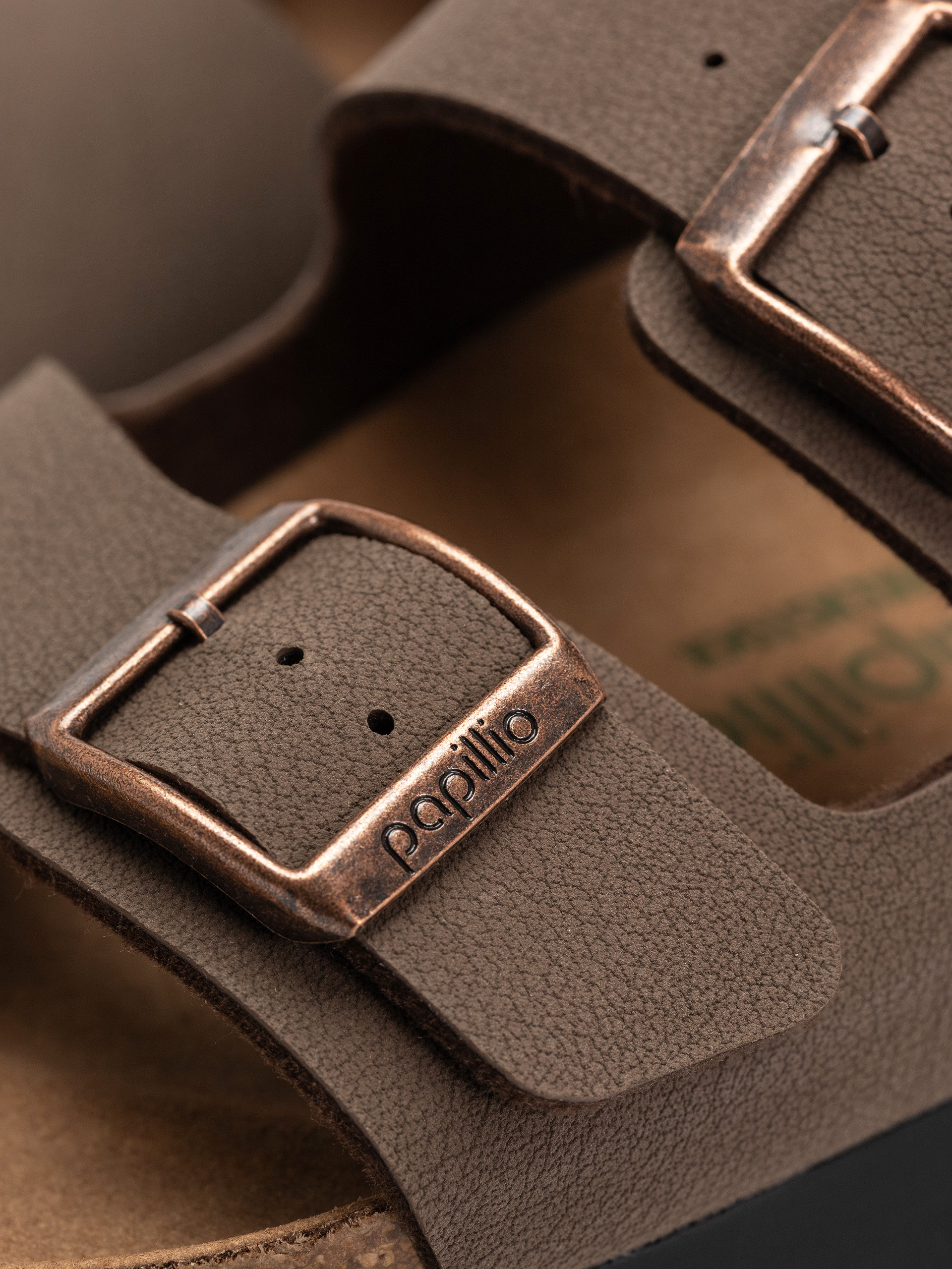 Шльопанці Birkenstock Arizona Flex Platform Vegan Narrow Wmn (mocca)