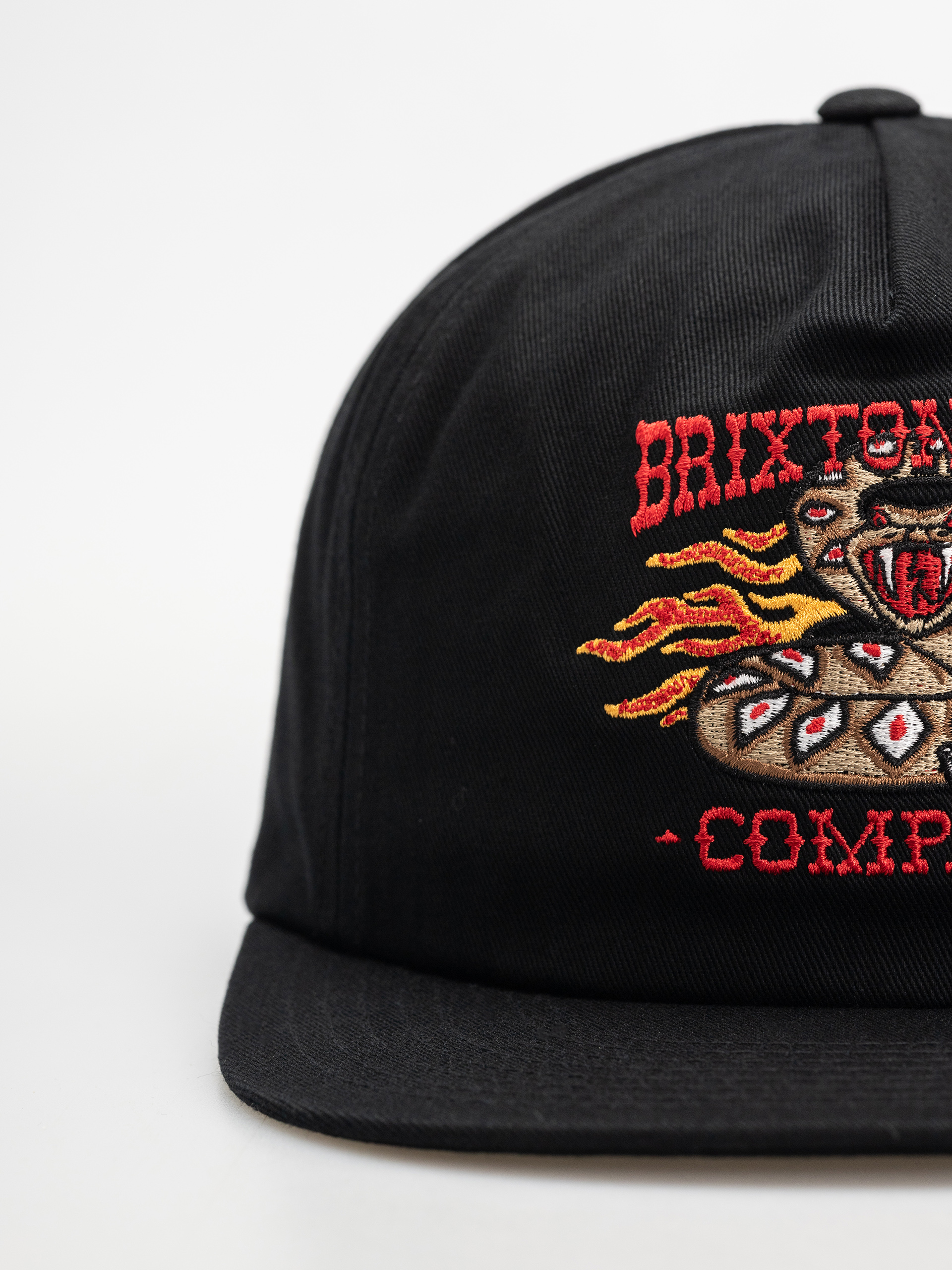 Кепка Brixton Hardee Hp Snpk (black)