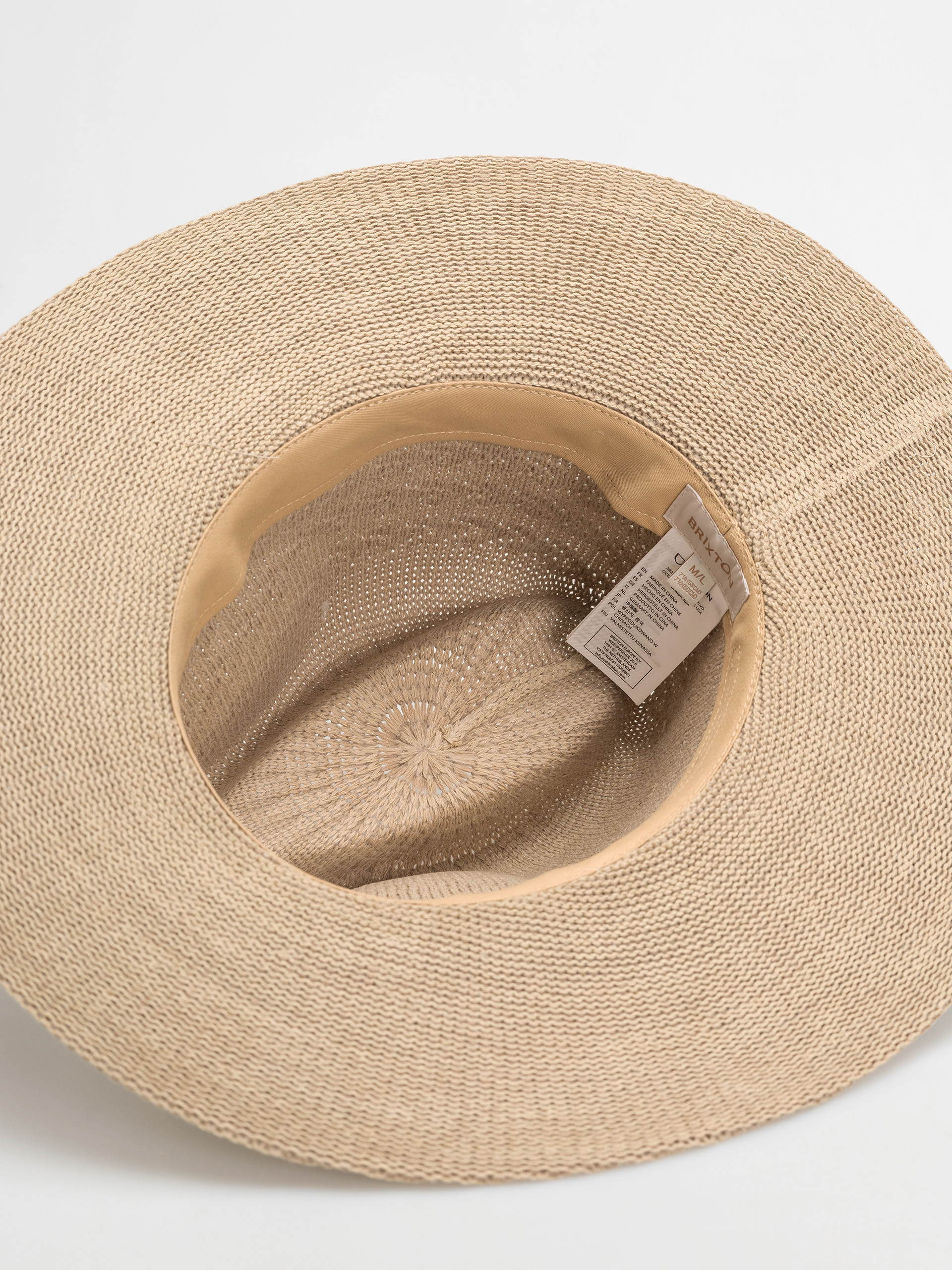 Капелюх Brixton Lyons Knit Pattern Packable Ha Wmn (light tan/light tan)