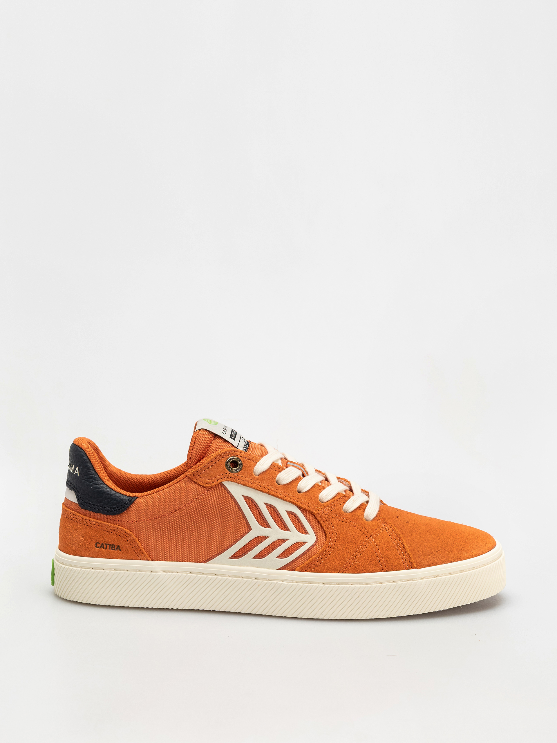 u0412u0437u0443u0442u0442u044f Cariuma Catiba Pro 2.0 (burnt orange suede and cordura ivory logo navy)