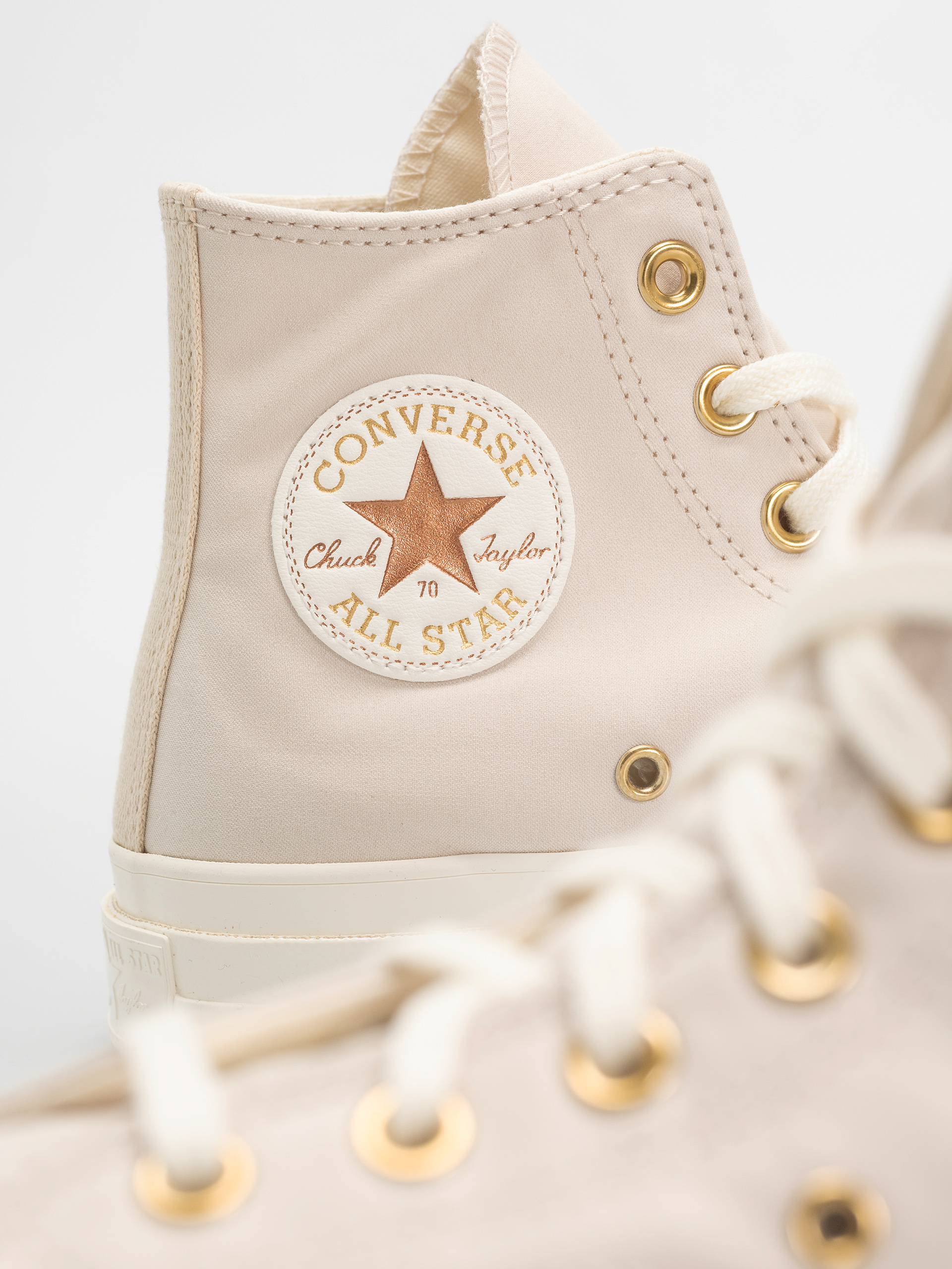 Кеди Converse Chuck 70 Hi (light dune/egret/black)