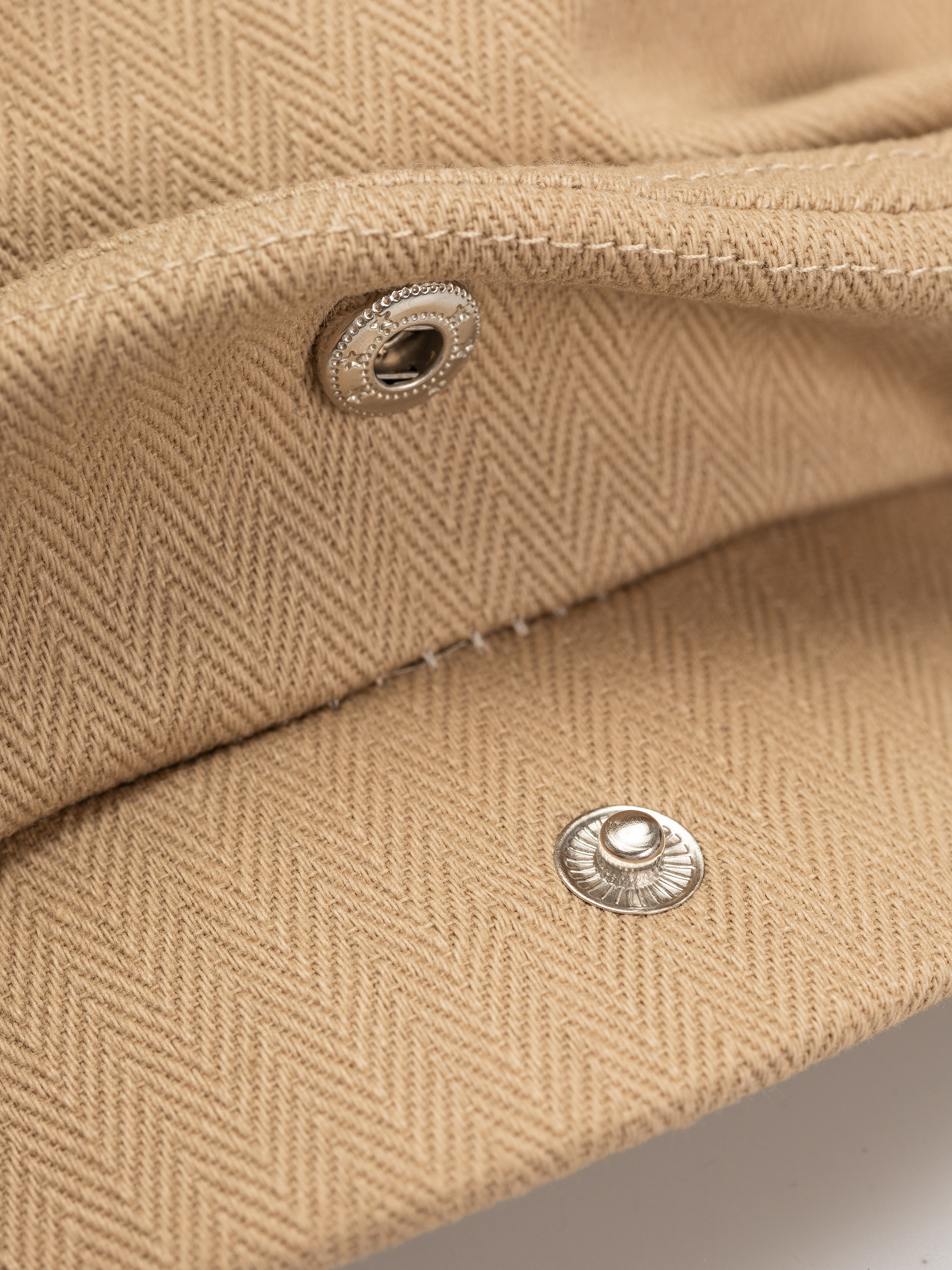 Кашкет Brixton Hooligan Lw Snap Cap (khaki/sand herringbone)