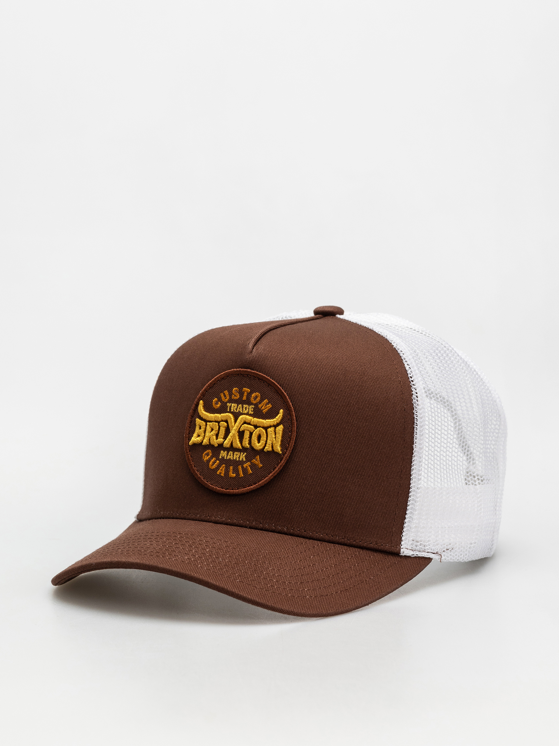 Кепка Brixton Gibson C Np Mp Trucker (brown/off white)