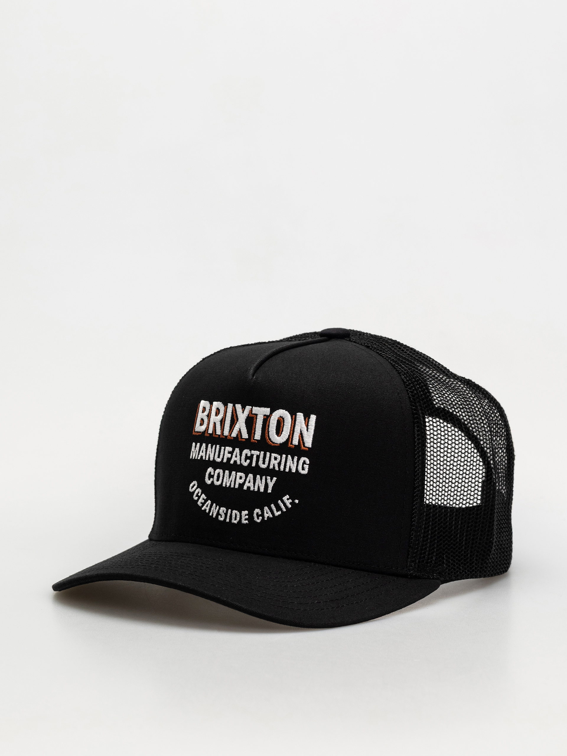 Кепка Brixton Redoubt C Np Mp Trucker (black/black)