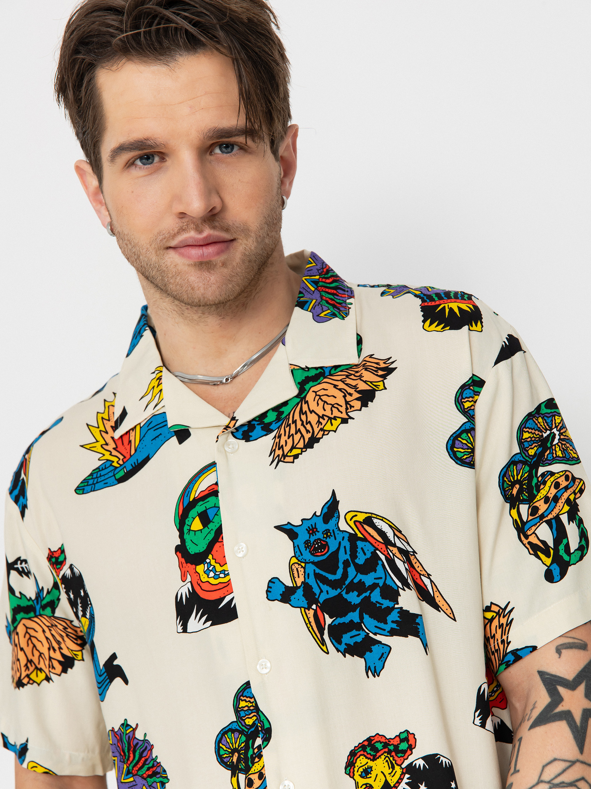 Сорочка Volcom Fa Bob Mollema (light beige)