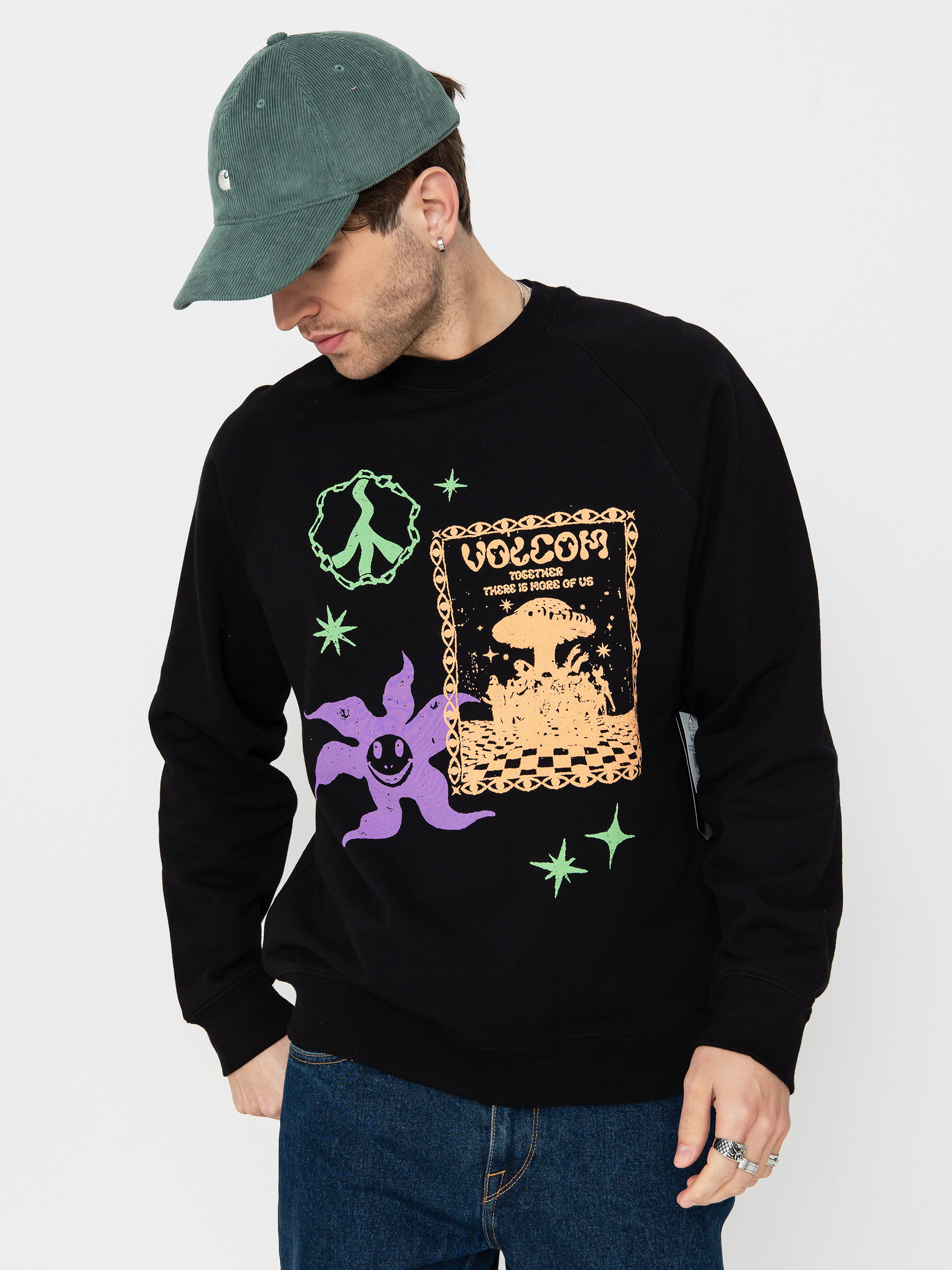Світшот Volcom Fa F Rygalski Crew (black)