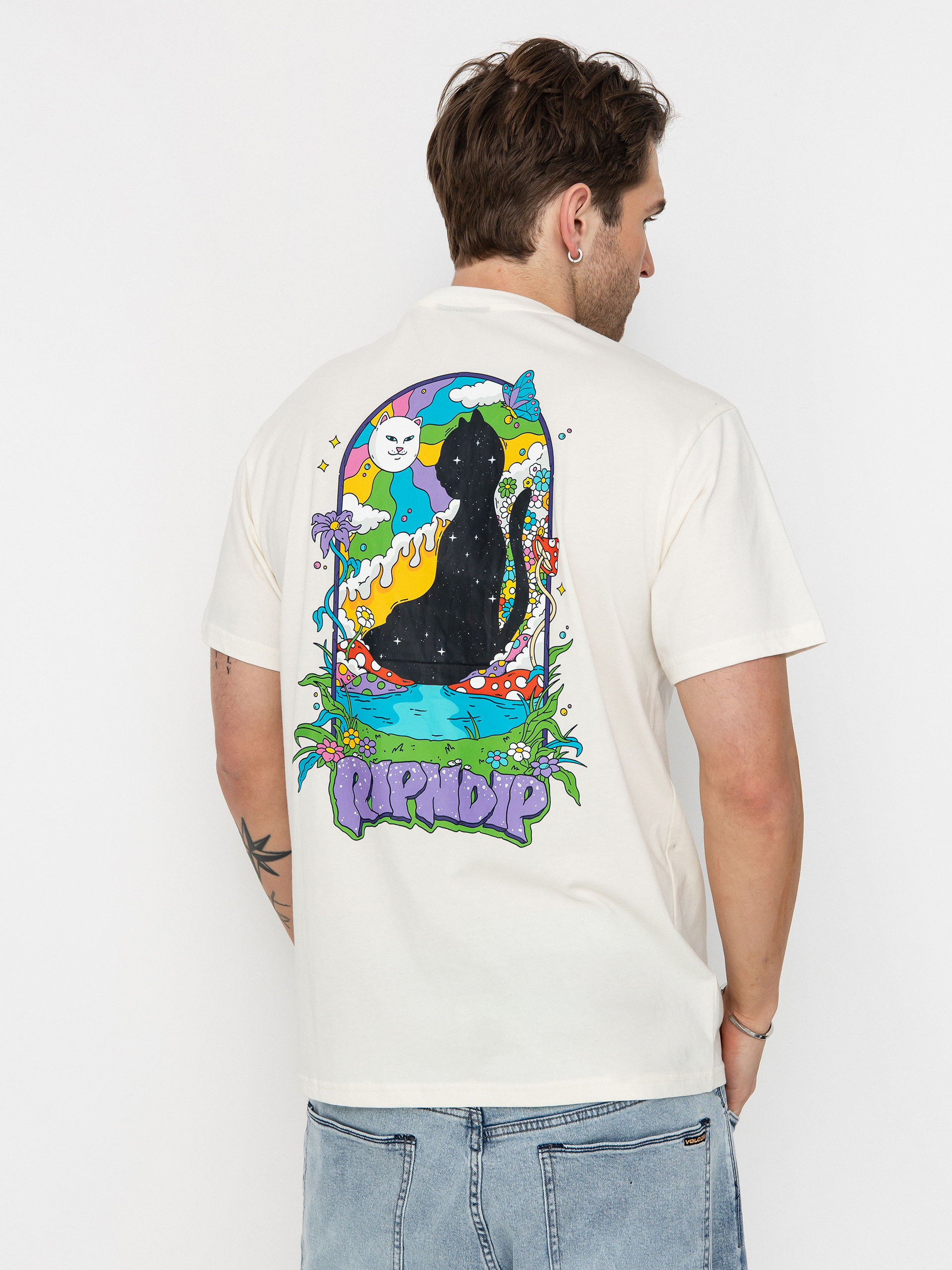 Футболка RipNDip Jerm Oasis (bone)