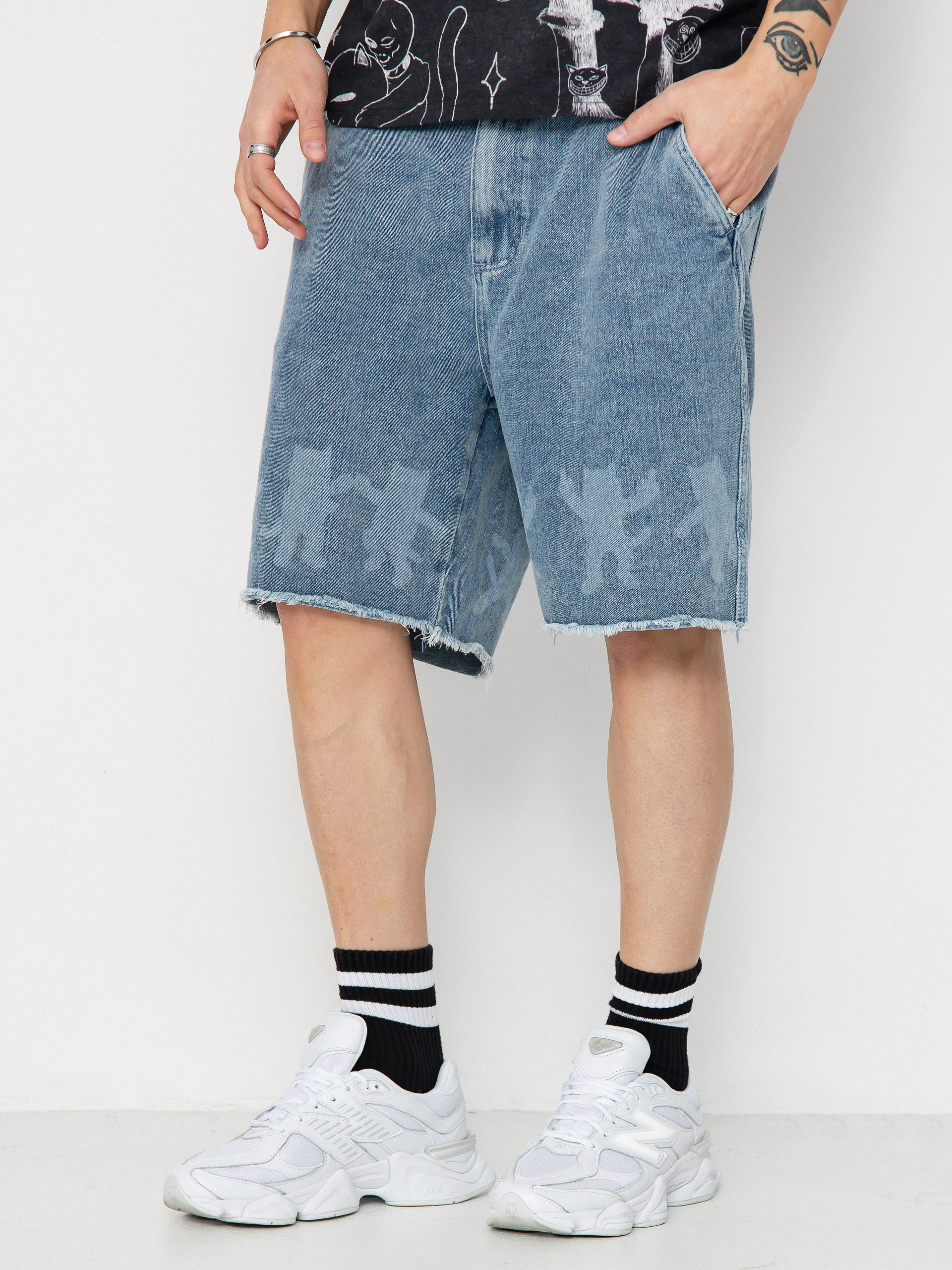 Шорти RipNDip Cosmic Nerm (medium wash)