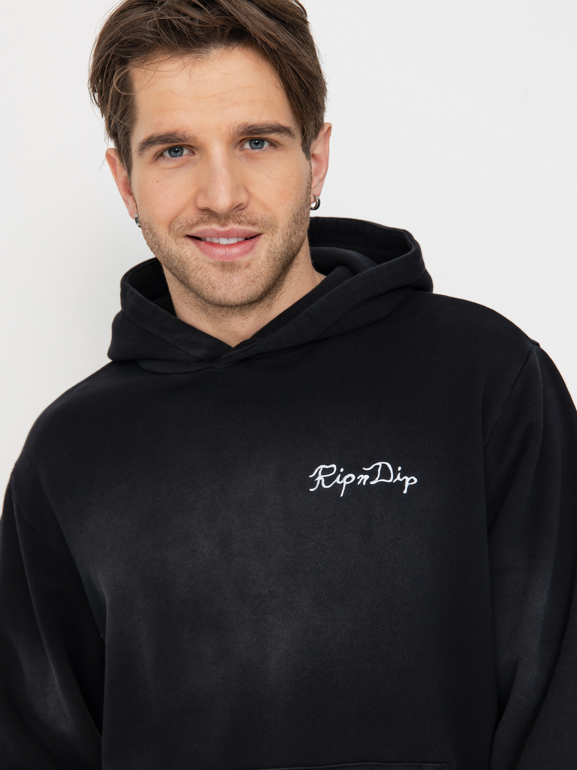 Худі RipNDip Ripnlit HD (black vintage wash)