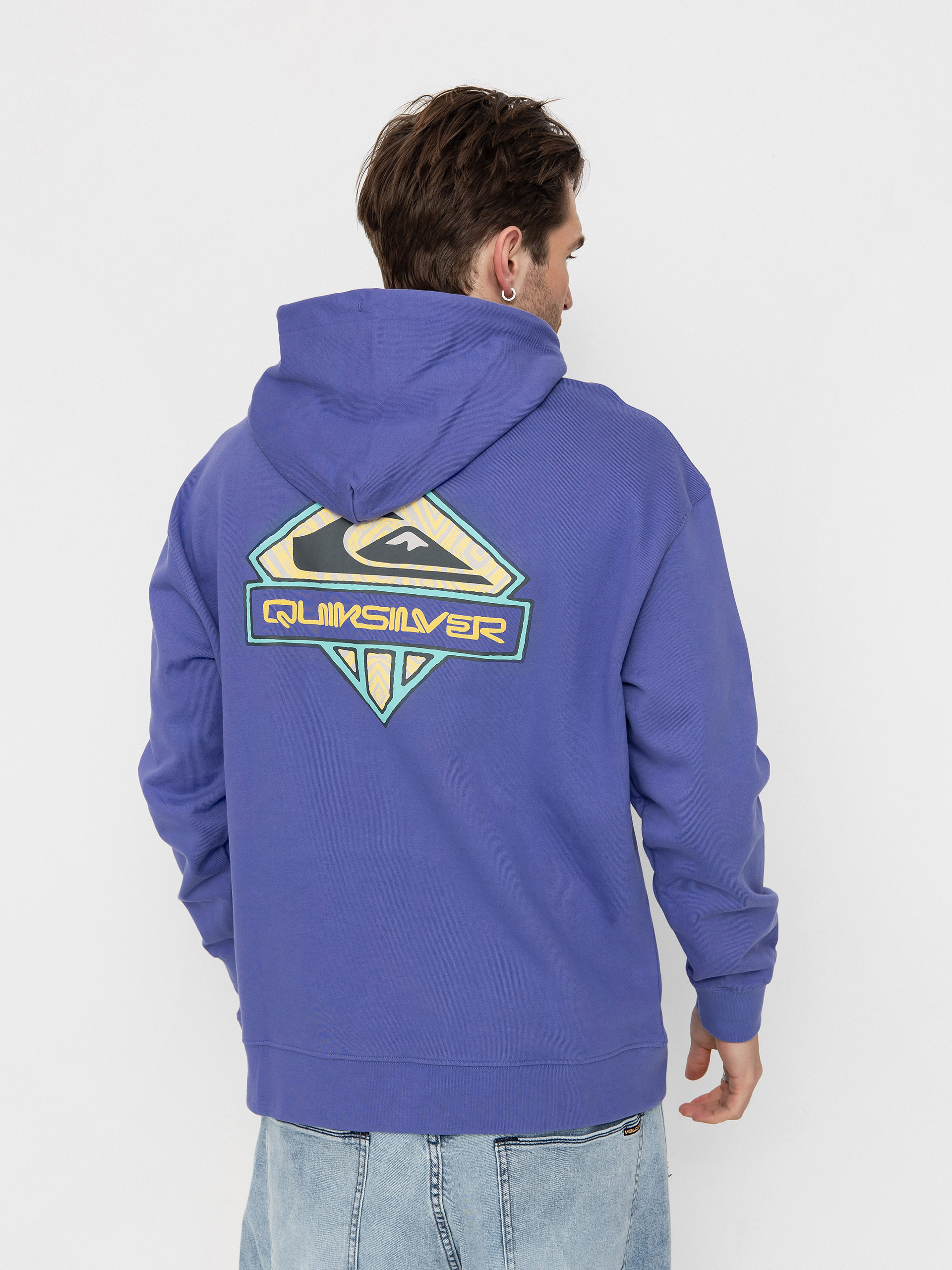 Худі Quiksilver Apog Heritage HD (dusted peri)