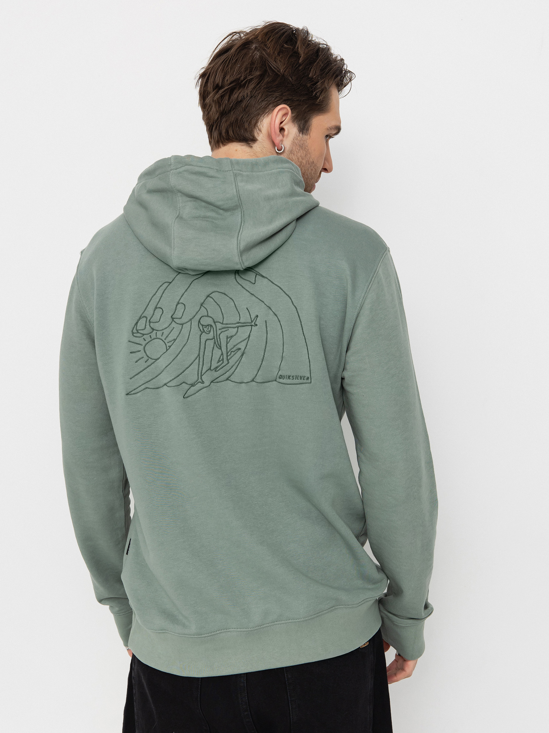Худі Quiksilver Graphic Mix HD (chinois green)