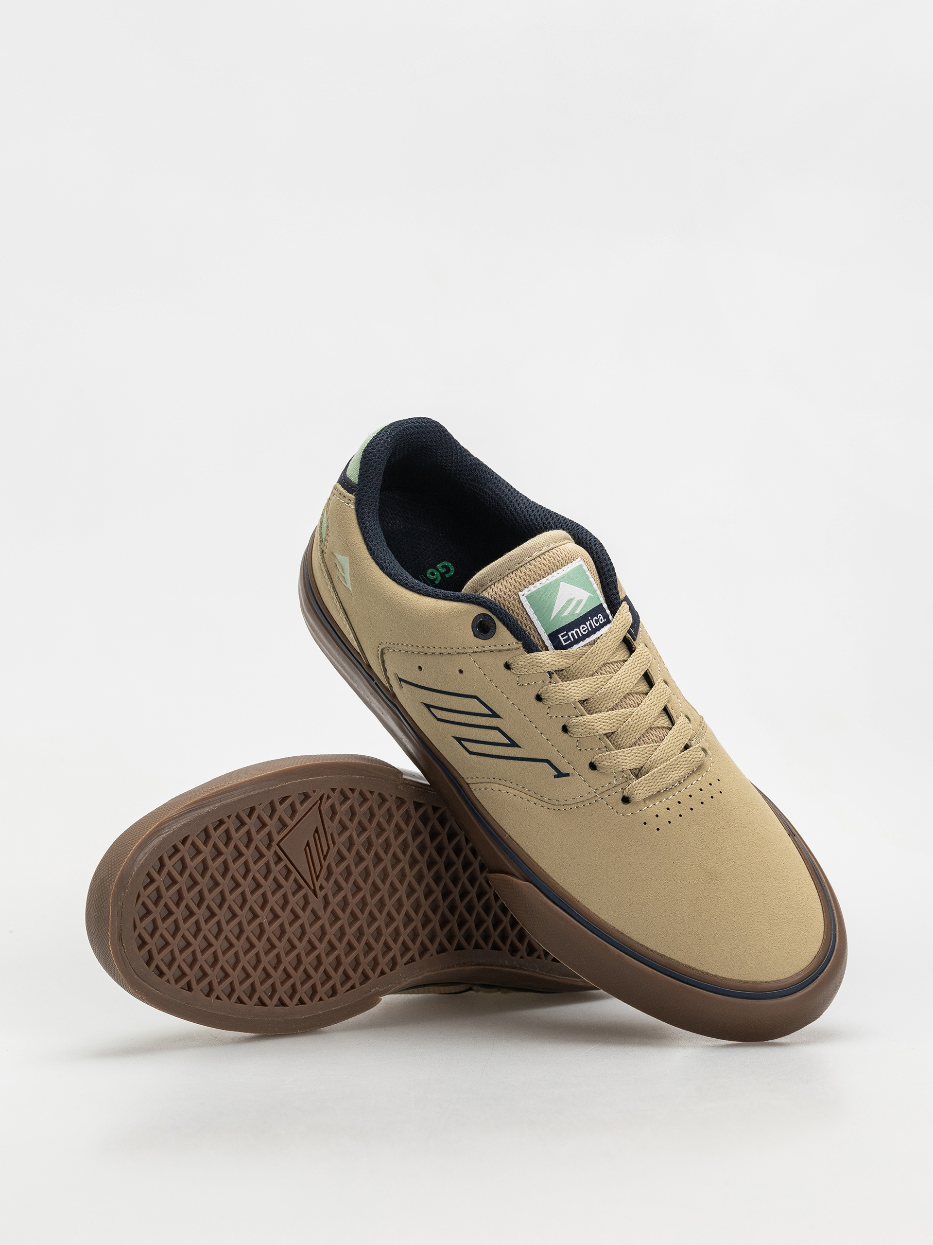 Взуття Emerica The Low Vulc (tan/blue/green)