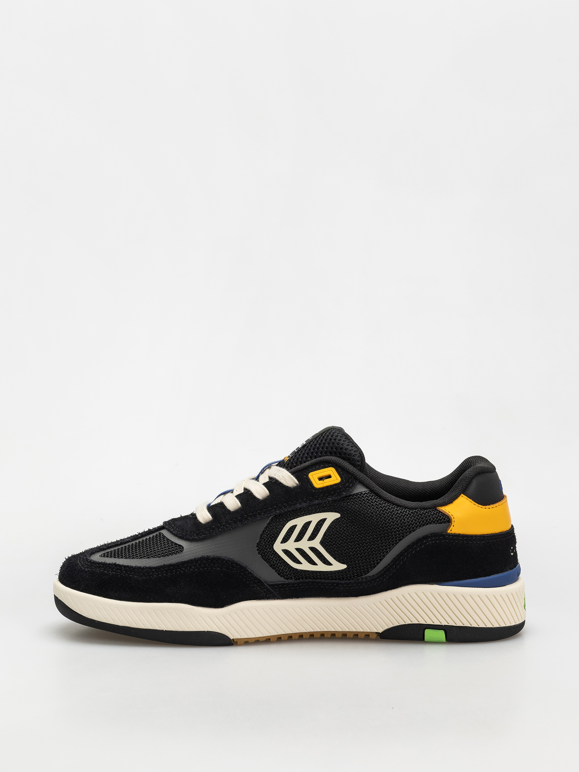 Взуття Cariuma Skategoat C25 Pro (black suede and mesh ivory logo yellow)