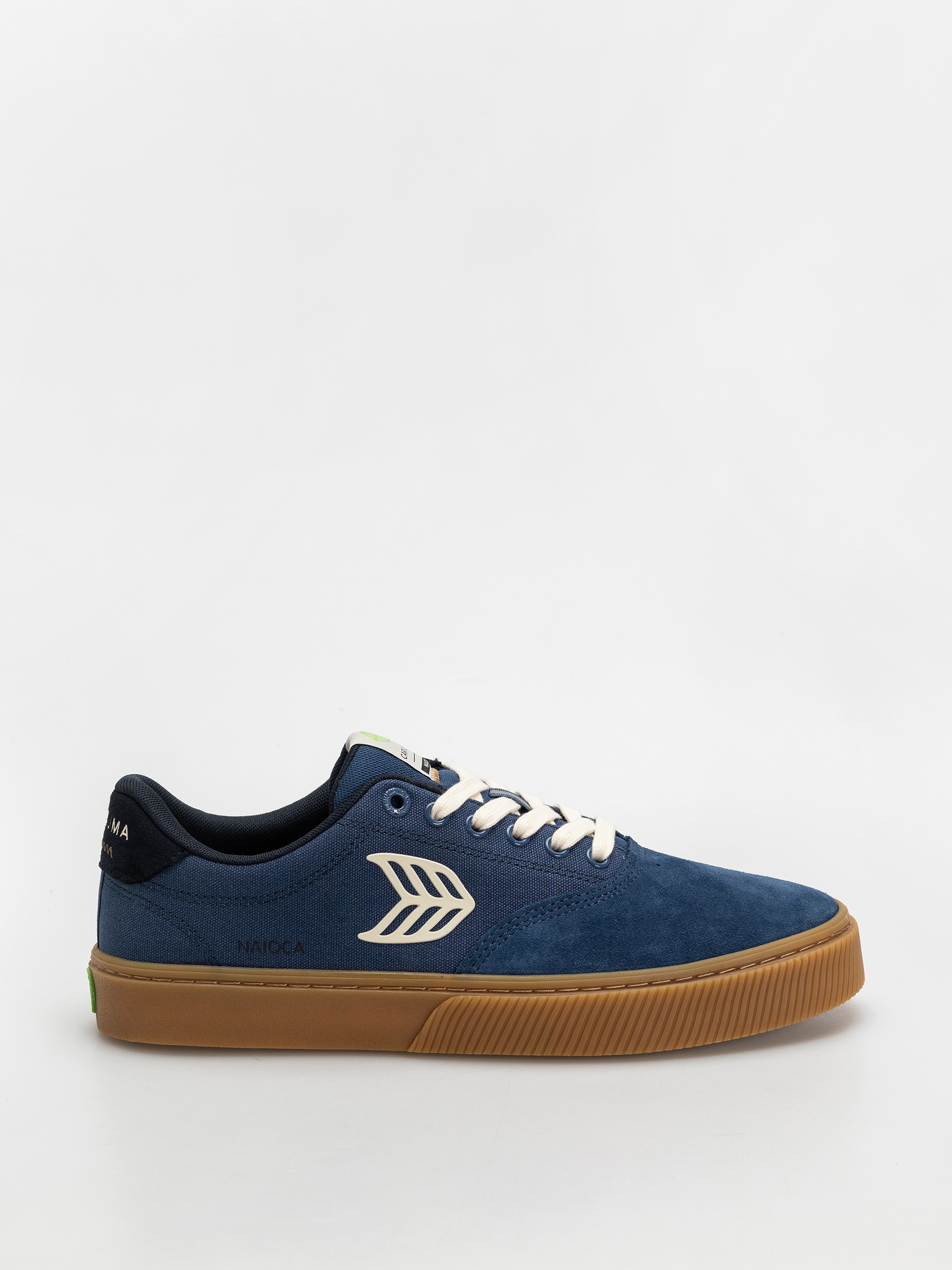 u0412u0437u0443u0442u0442u044f Cariuma Naioca Pro (gum shadow blue suede and canvas ivory logo navy)