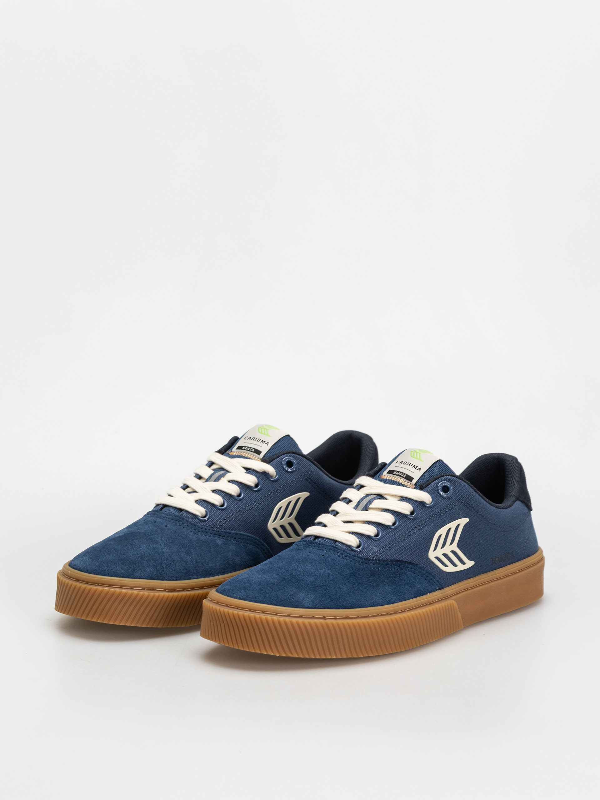 Взуття Cariuma Naioca Pro (gum shadow blue suede and canvas ivory logo navy)
