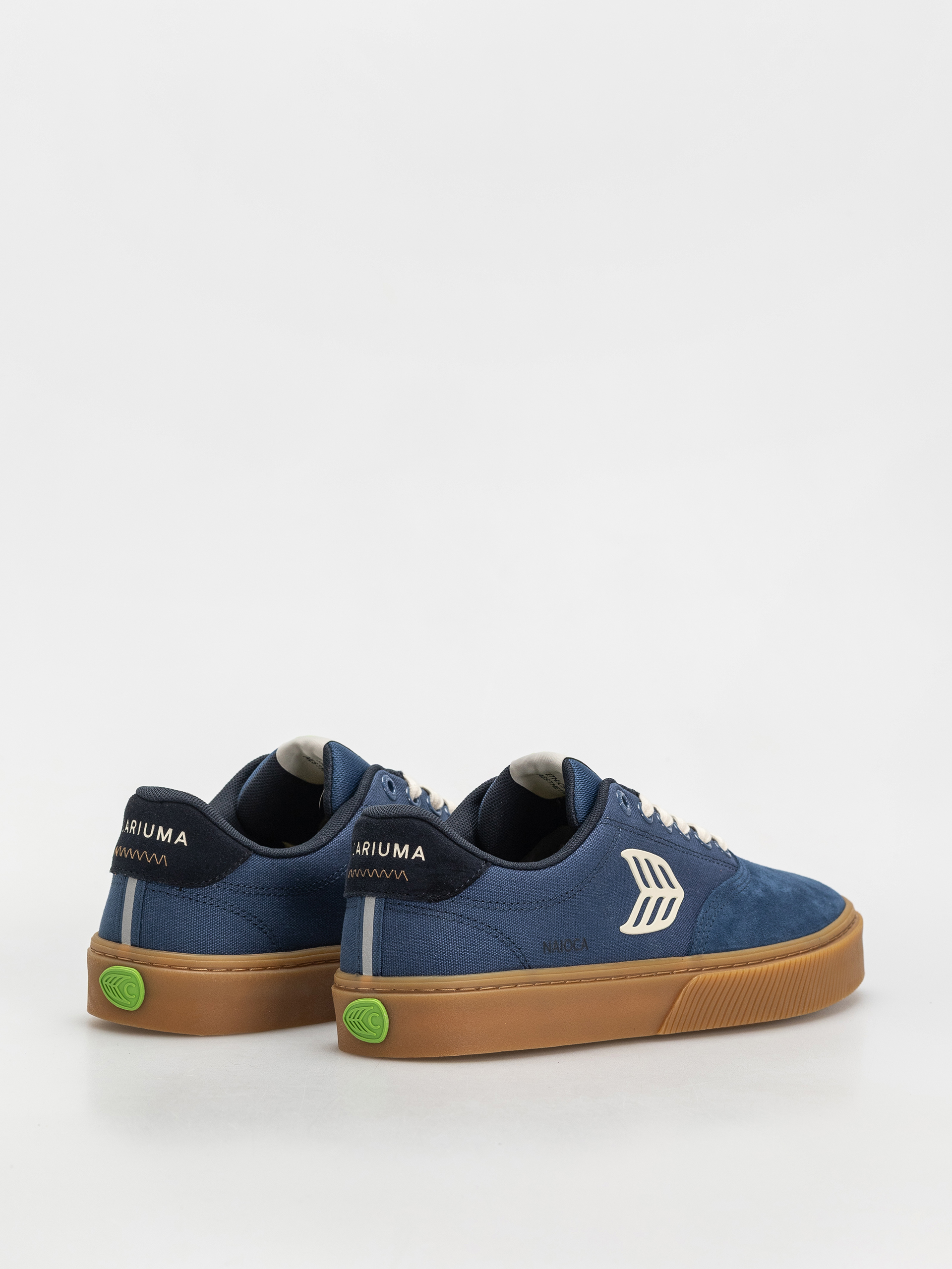 Взуття Cariuma Naioca Pro (gum shadow blue suede and canvas ivory logo navy)