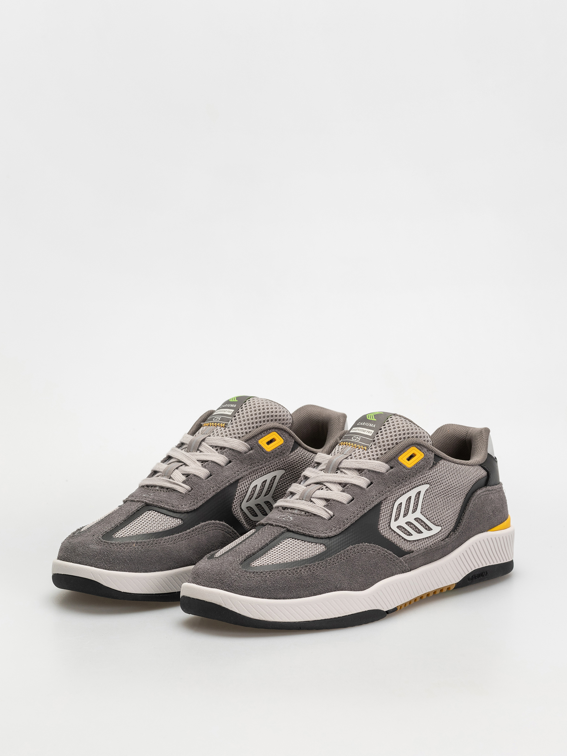 Взуття Cariuma Skategoat C25 Pro (charcoal grey suede light grey mesh ice logo yellow)