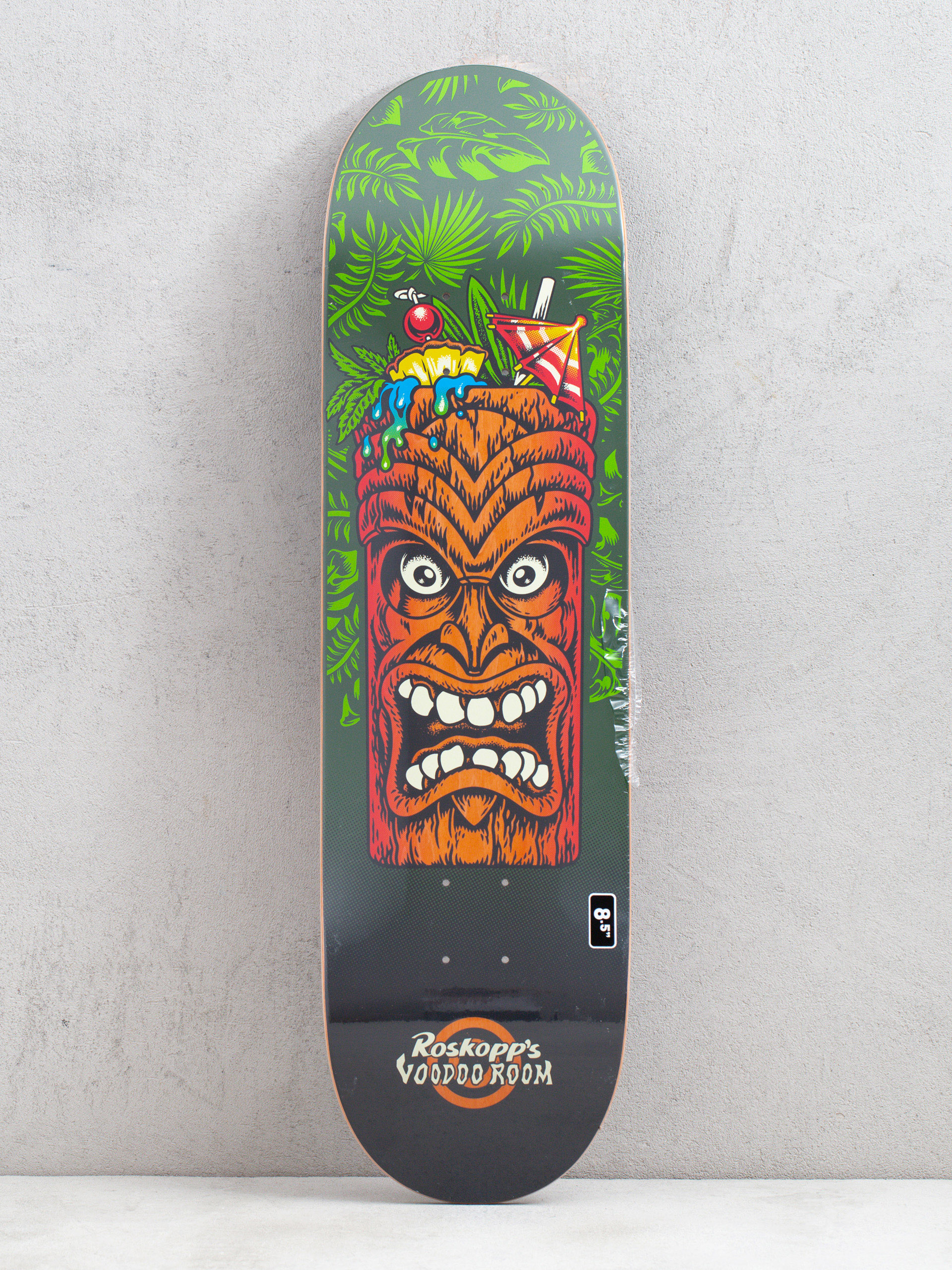 Декa Santa Cruz Roskopp Tiki Mug Pro (green/red)