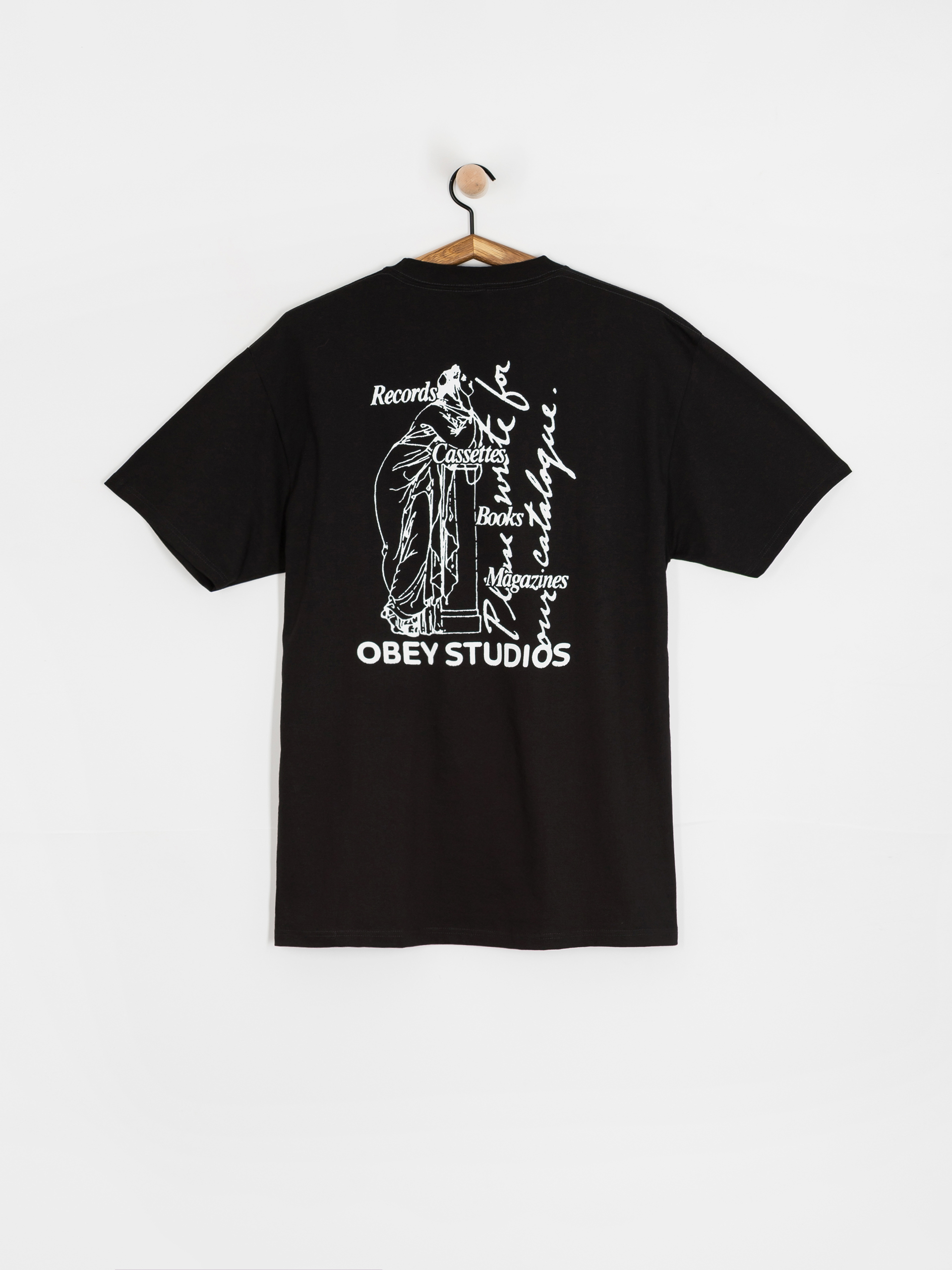 Футболка OBEY Studios Catalogue (black)