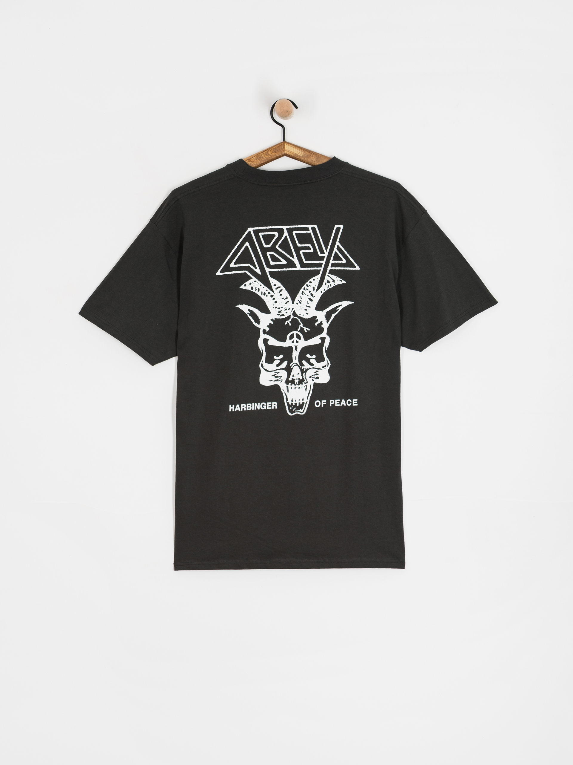 Футболка OBEY Harbinger Of Peace (vintage black)