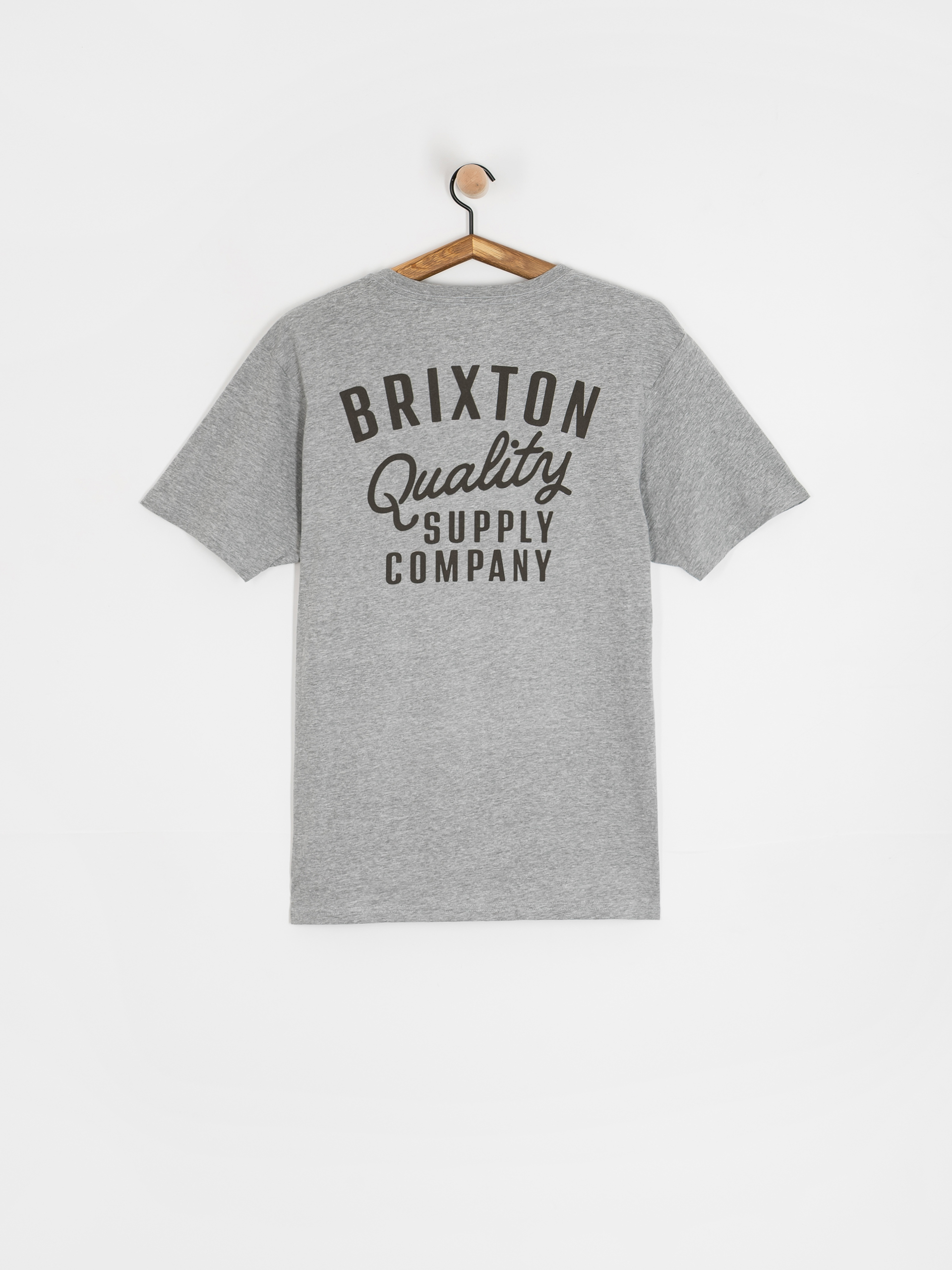 Футболка Brixton Hubal Tlrt (heather grey)
