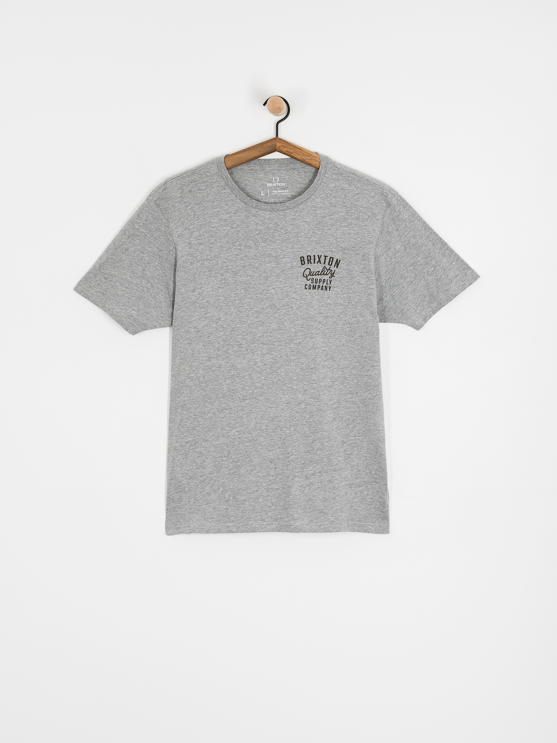 Футболка Brixton Hubal Tlrt (heather grey)